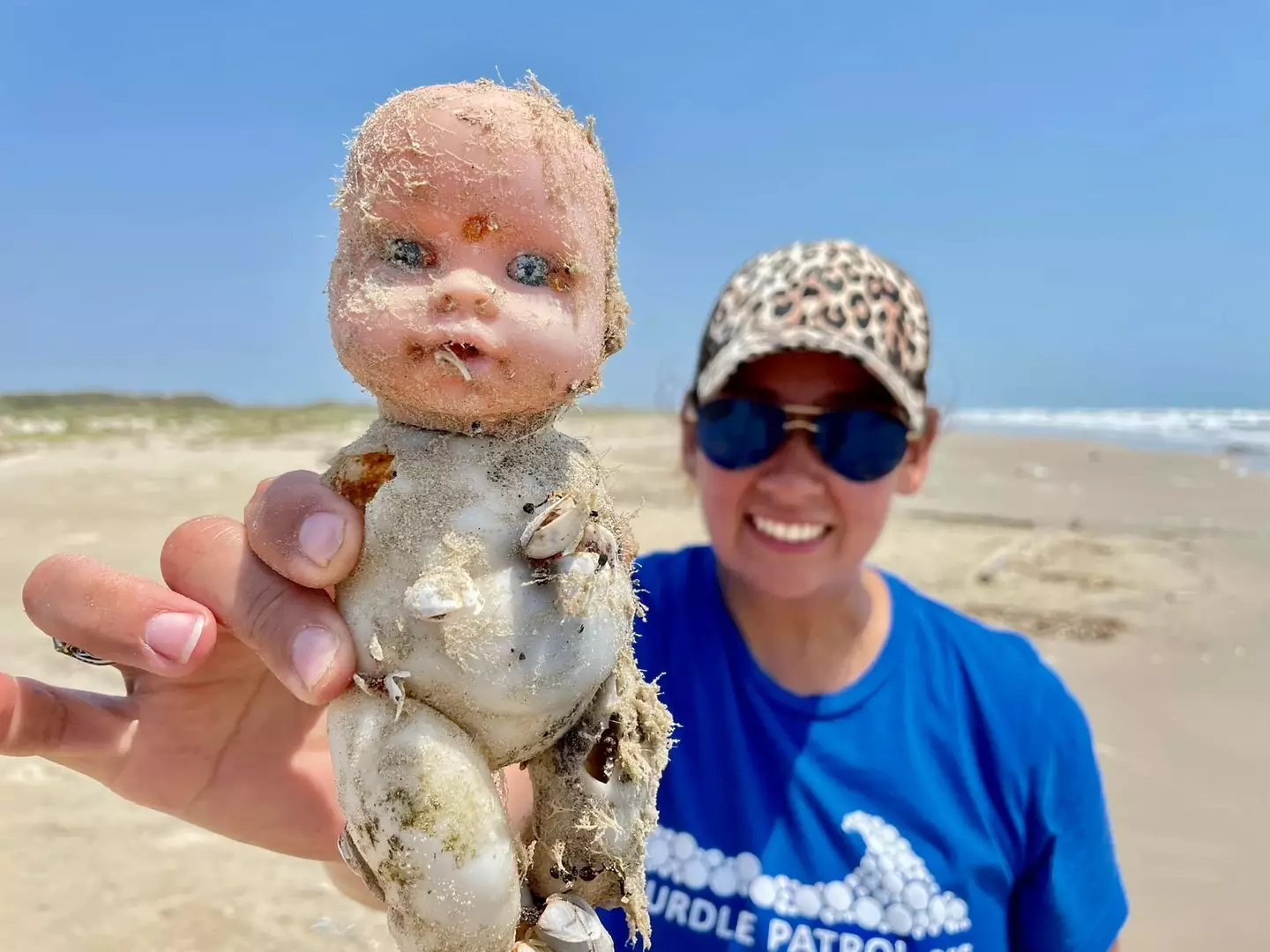 Workers at the reserve have been finding dolls for months.