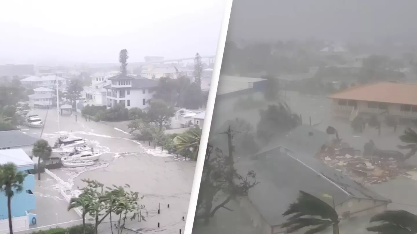 Florida resort submerged as Category 4 Hurricane Ian batters state