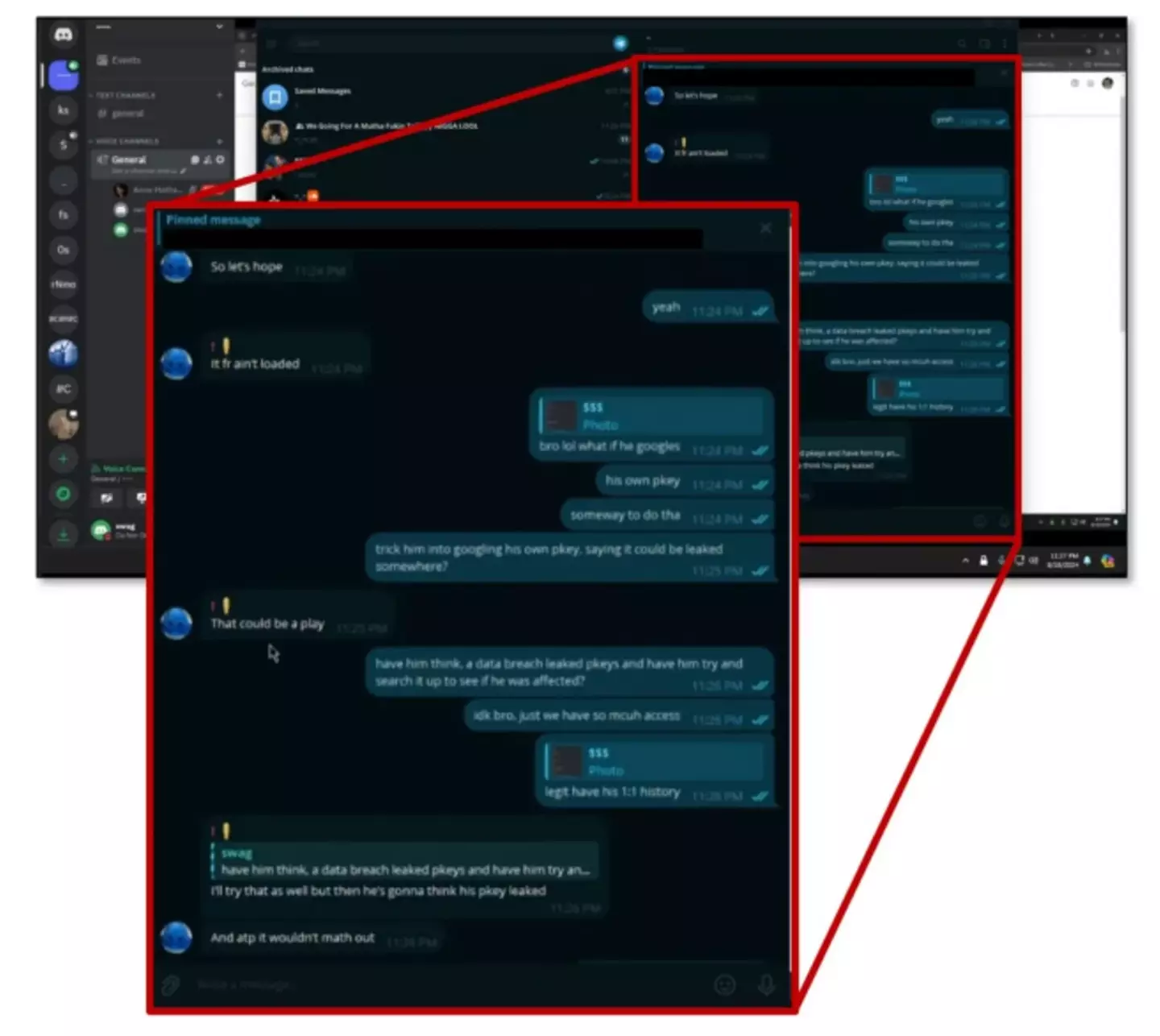 The group conspired over chats (United States District Court for the District of Columbia)