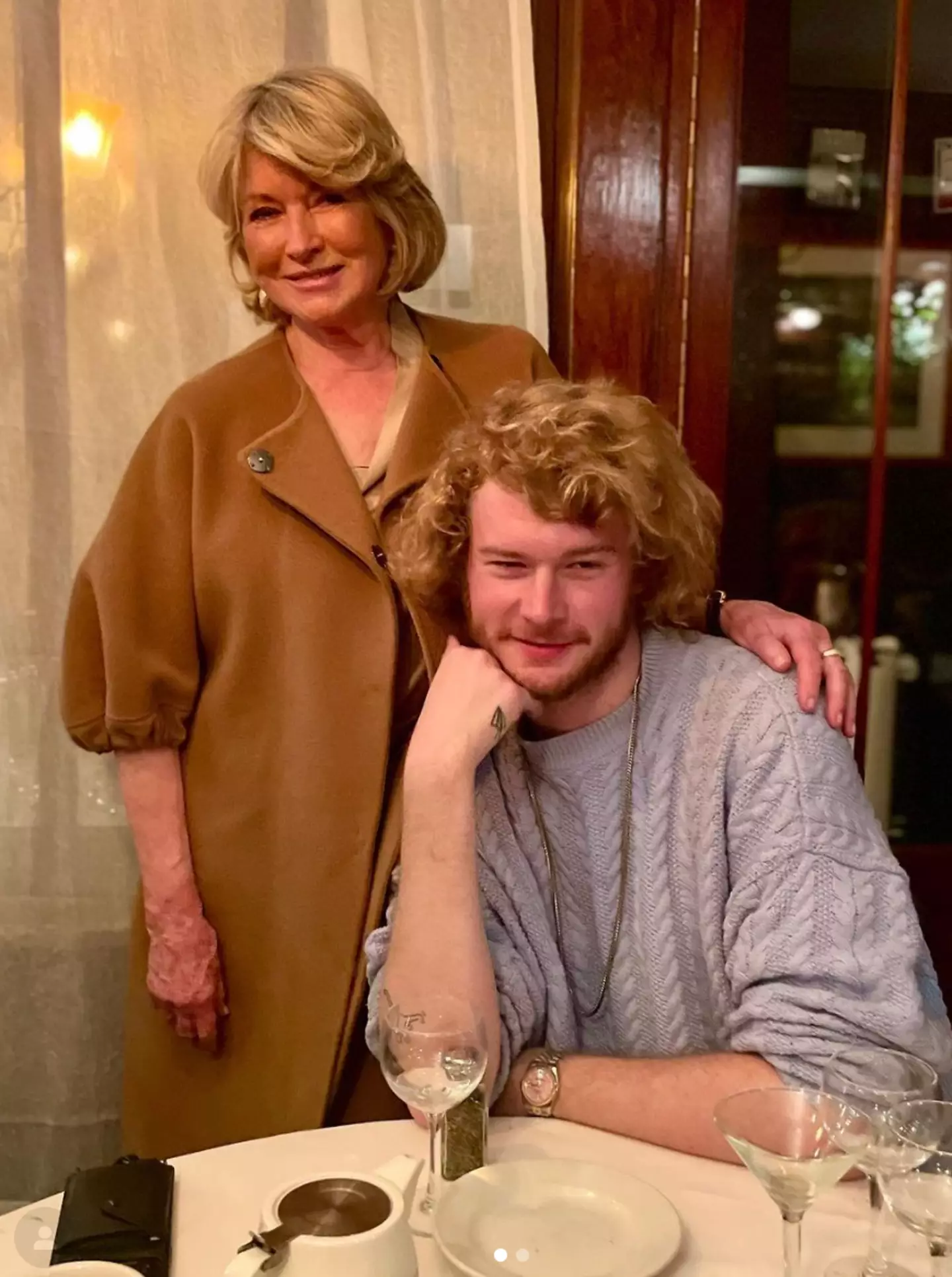 Martha Stewart and Yung Gravy hung out on Valentine's Day this year.