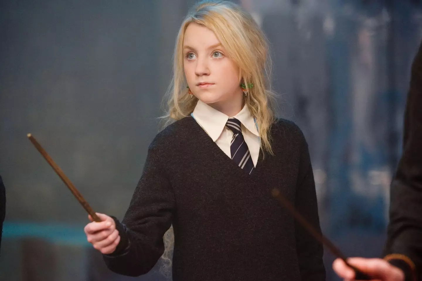 The actress played Luna Lovegood in the beloved film franchise.