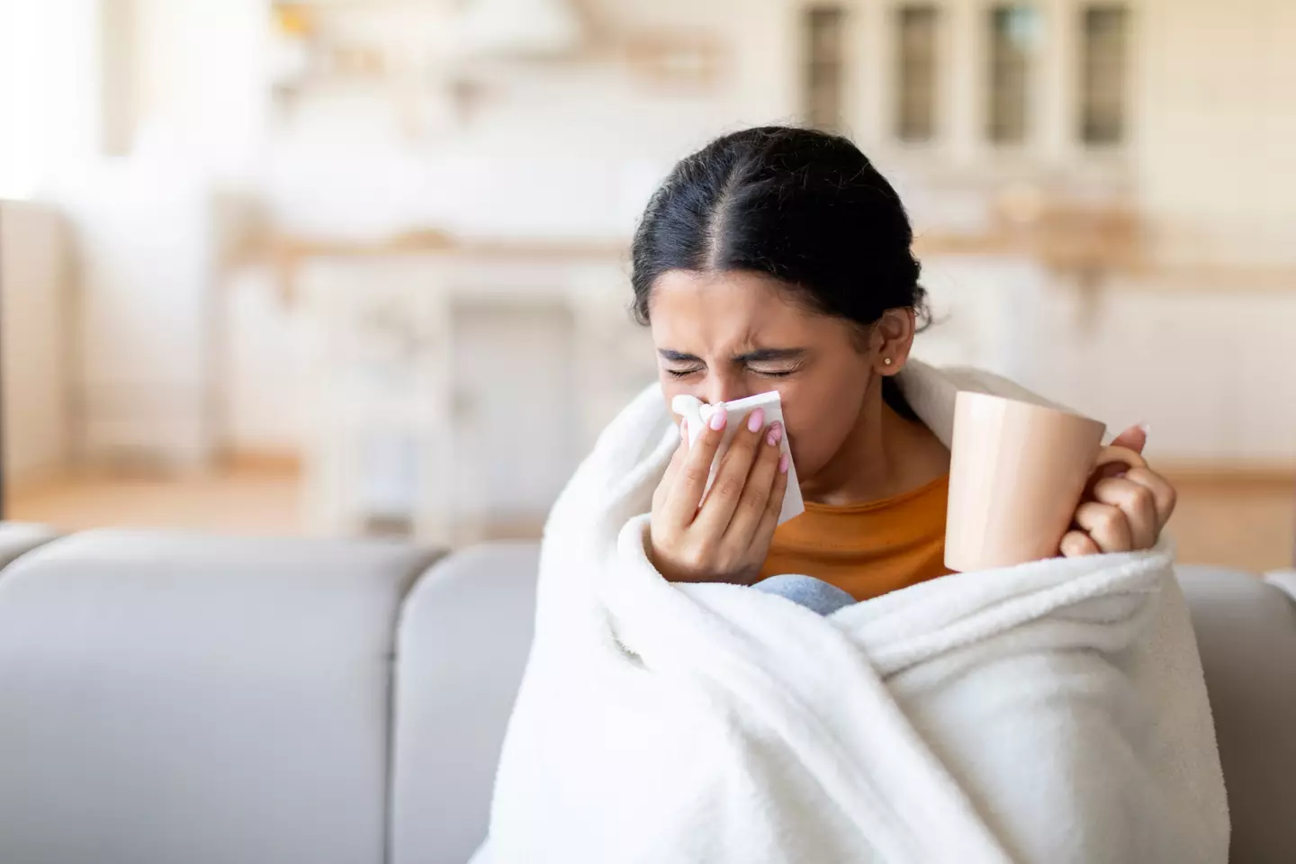 Colds are common at this time of year (Getty Stock Image)