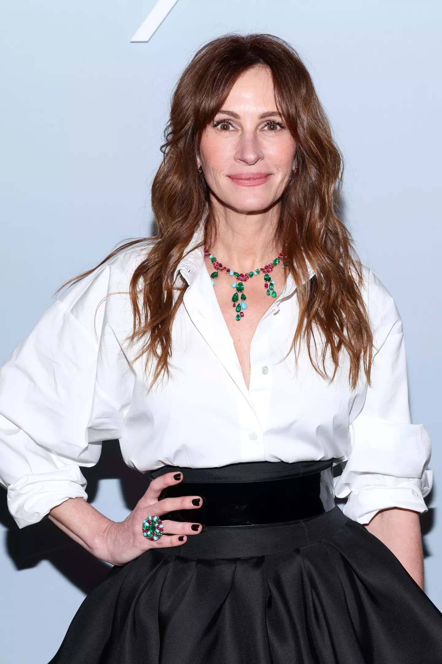 Julia Roberts worked with Steven Spielberg on Hook. (Phillip Faraone/Getty Images for Chopard)