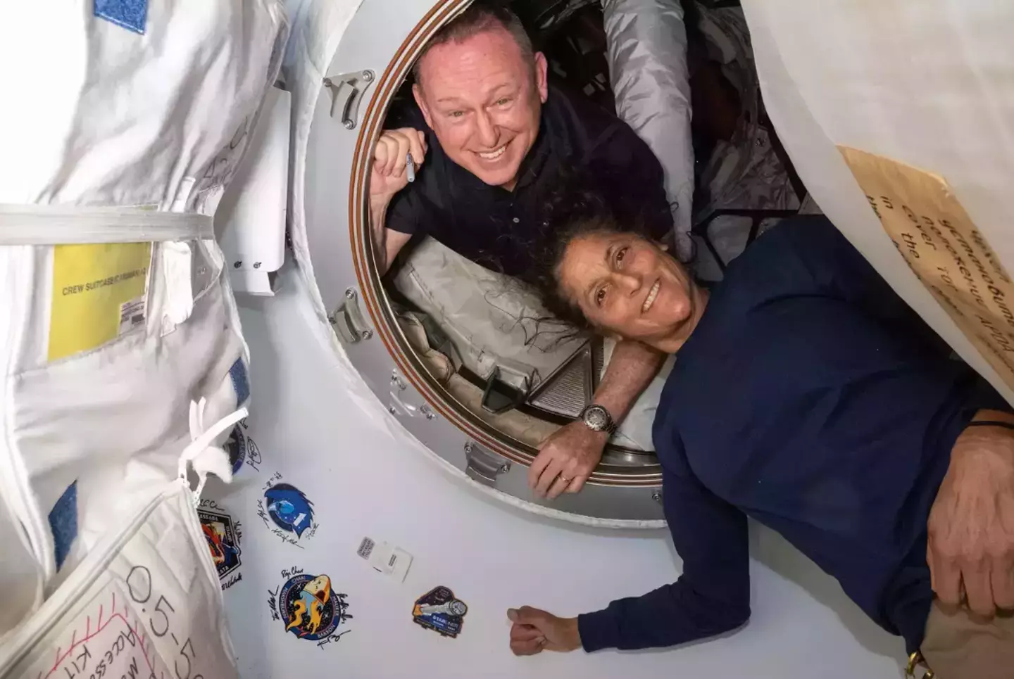 Barry Wilmore and Suni Williams' mission has been a lot longer than expected. (NASA)