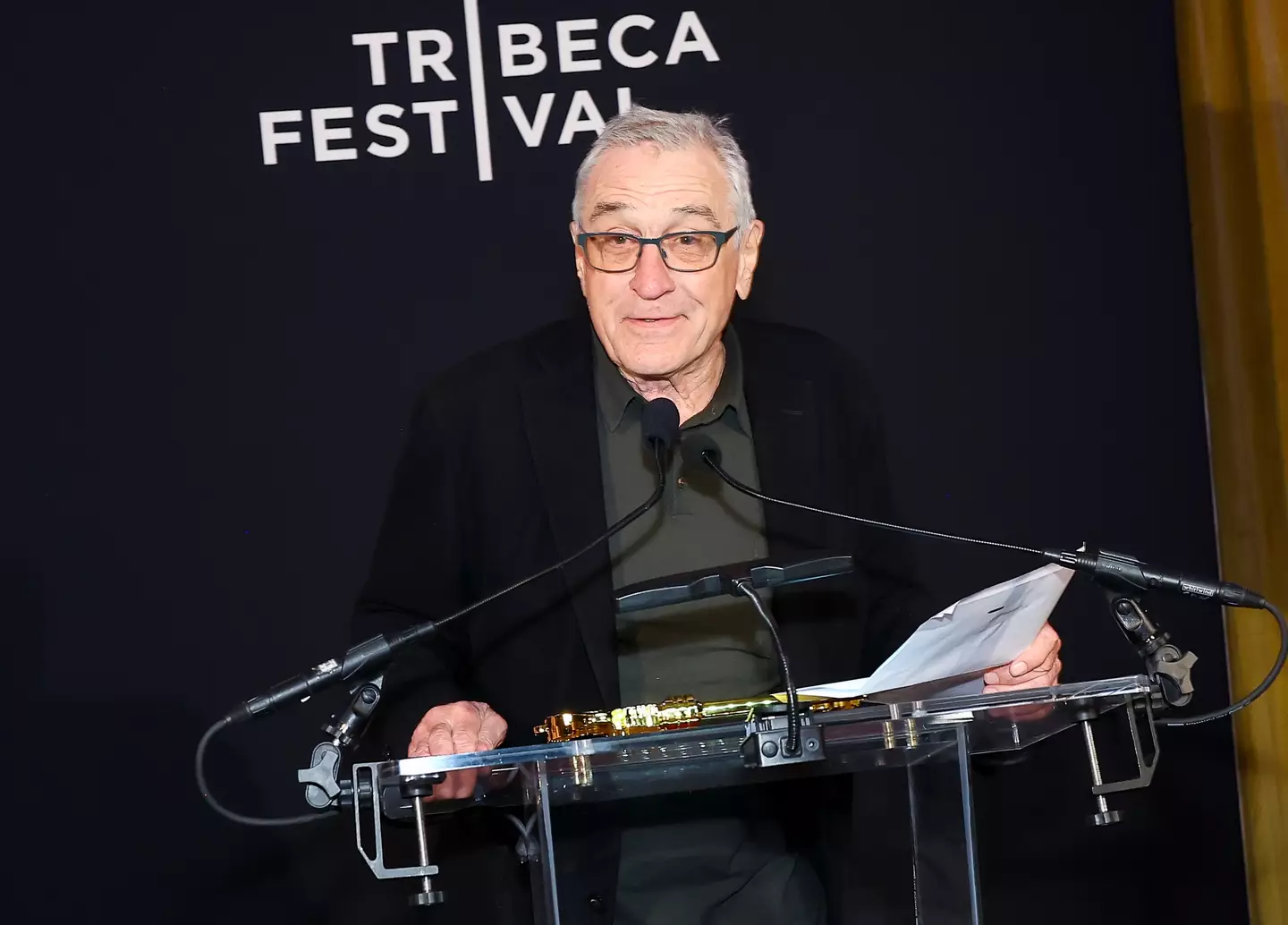 Robert de Niro welcomed a daughter earlier this year.