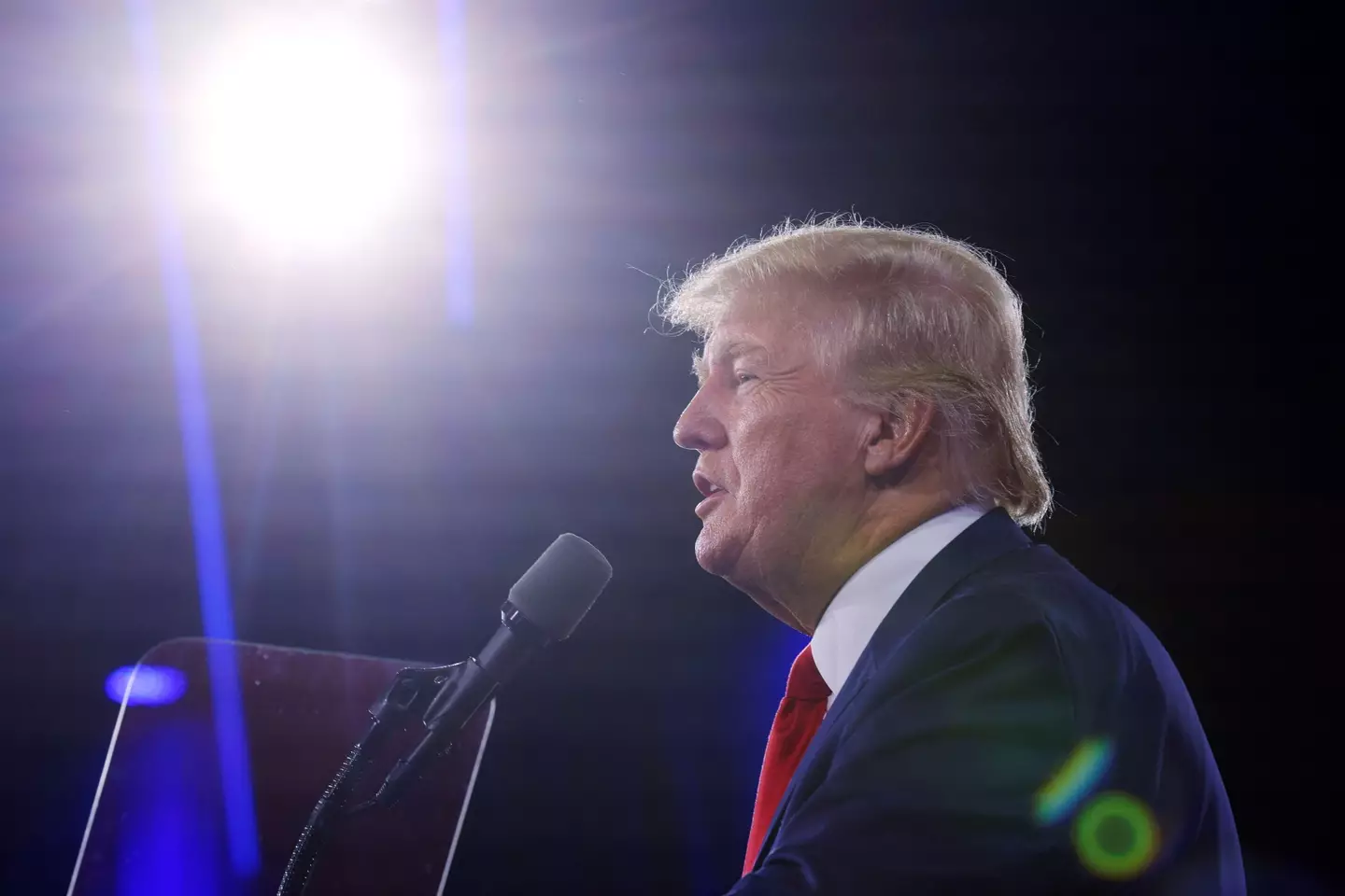 Trump's latest speech has been described as 'unapologetic fascism'.