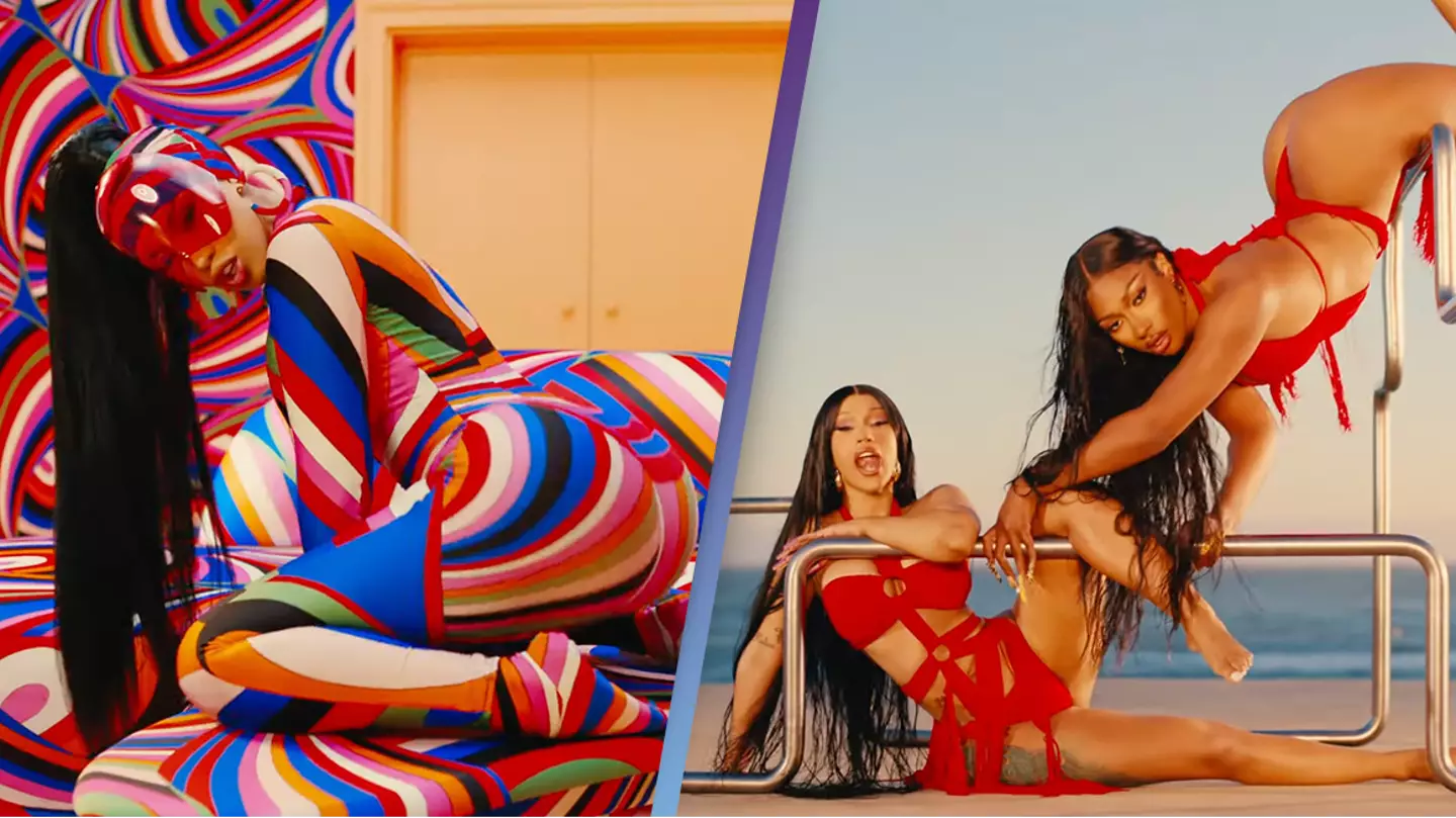 Cardi B and Megan Thee Stallion release their new music video and it's wilder than 'WAP'