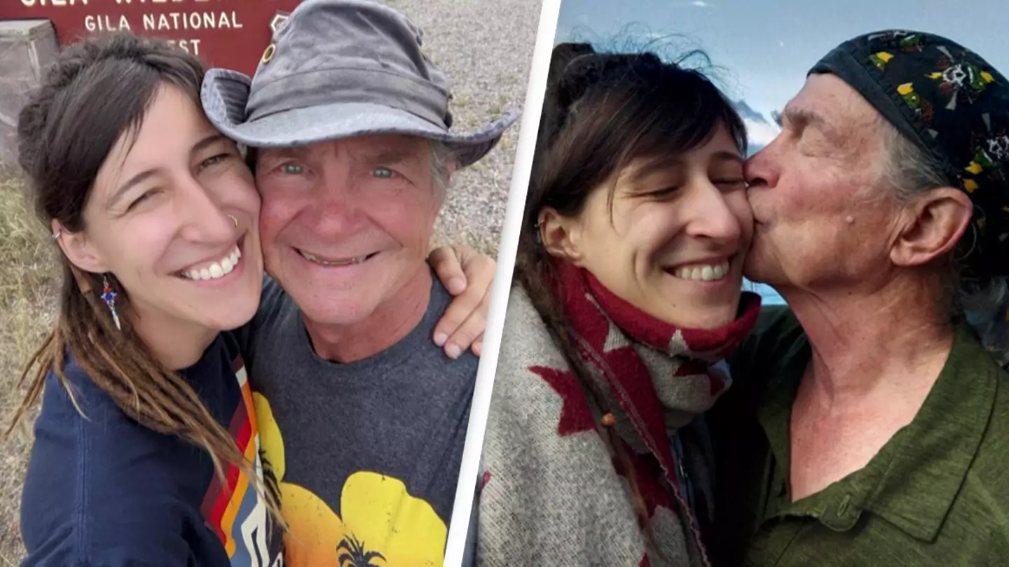 Couple with 45 year age gap explain how they fell in love