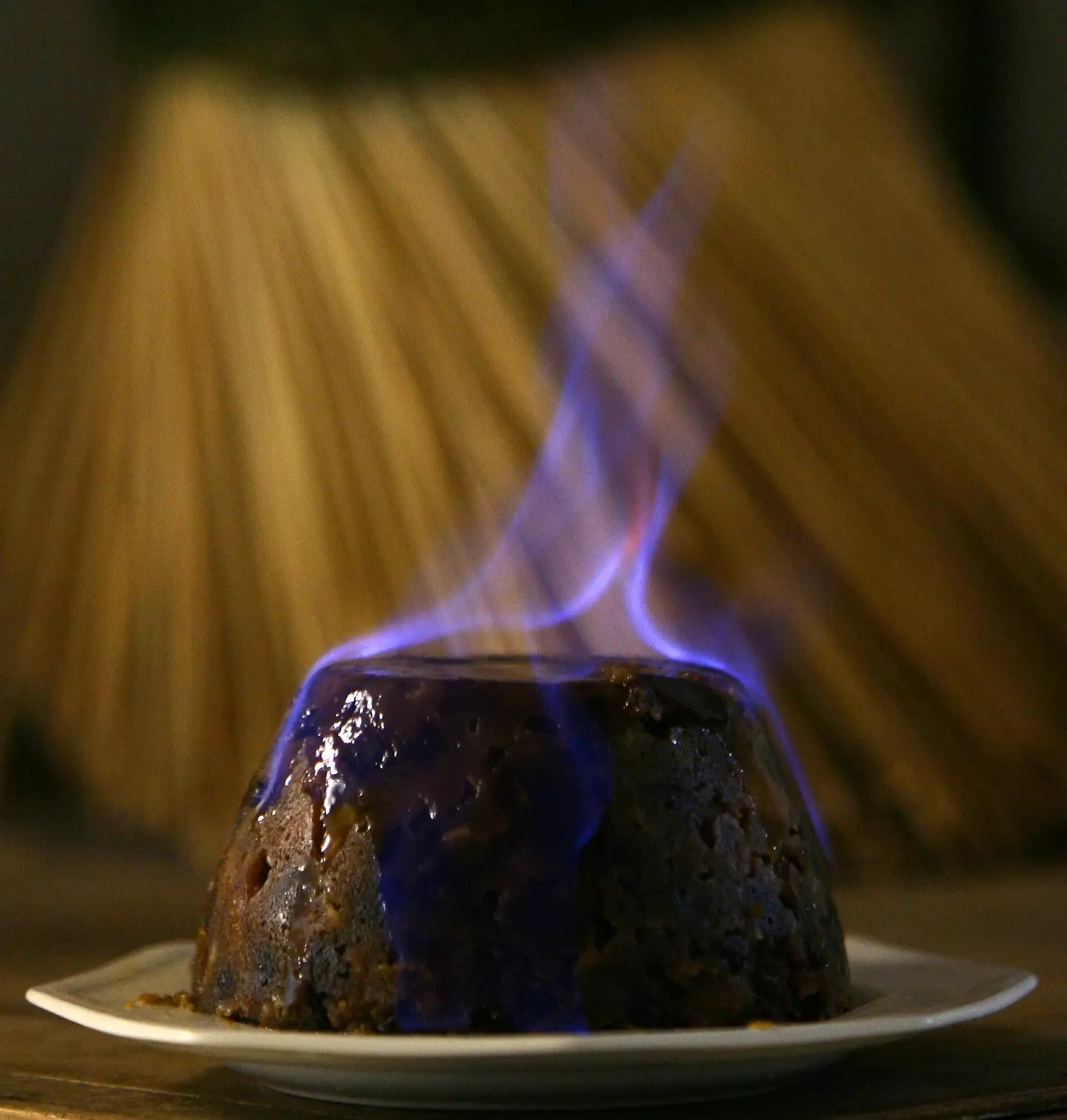 Yes, we set it our pudding on fire at Christmas.