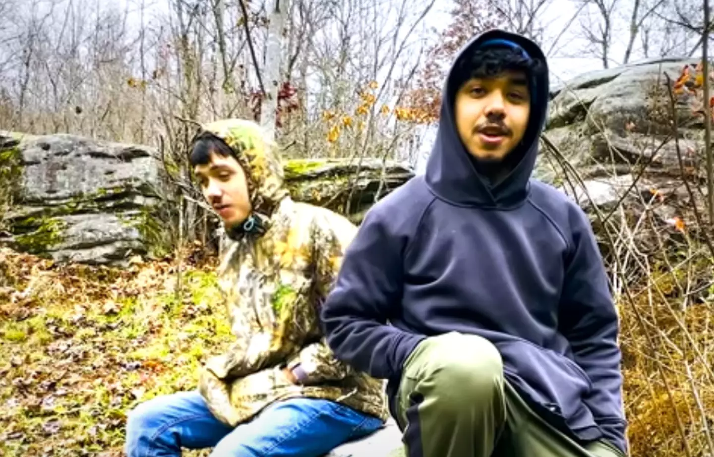 Larry Whittakers' grandsons Brandon and Luis (YouTube/ Soft White Underbelly)
