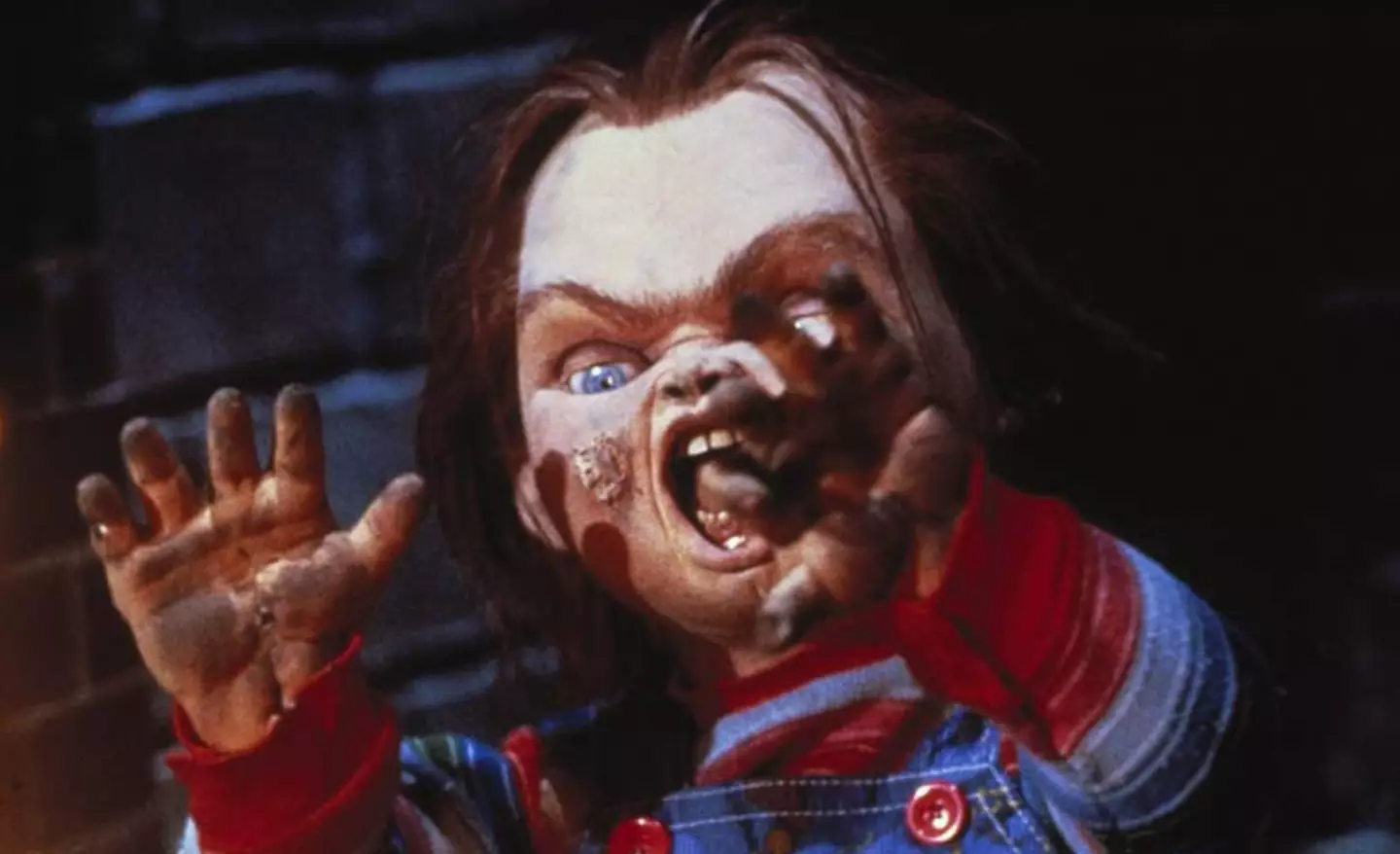 A five-year-old dressed as Chucky has been spotted running around a neighbourhood in Alabama.