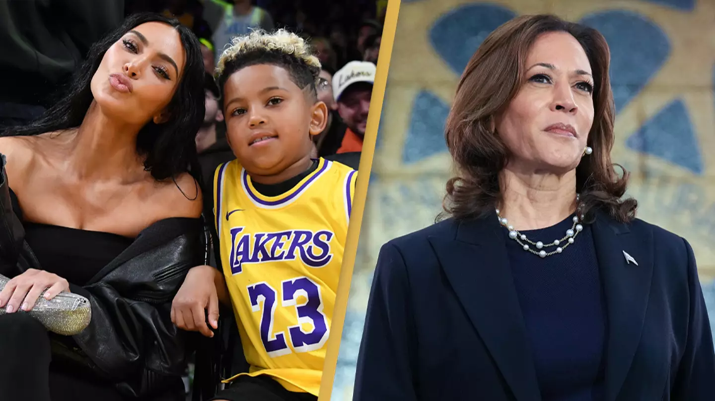 Kim Kardashian's son's YouTube channel deleted after anti-Kamala Harris posts