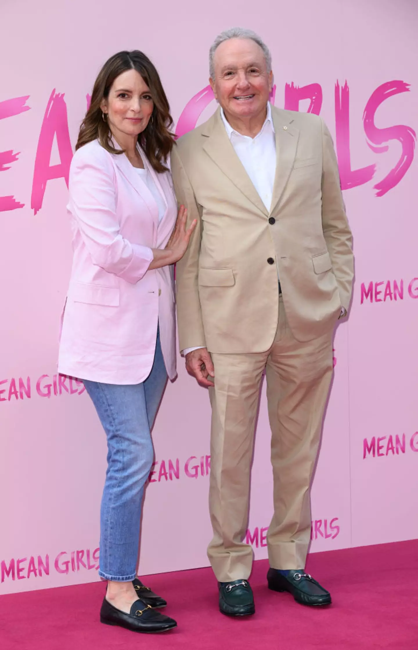 Tina Fey starred in the sketch for SNL creator and producer Lorne Michaels (Karwai Tang/WireImage)