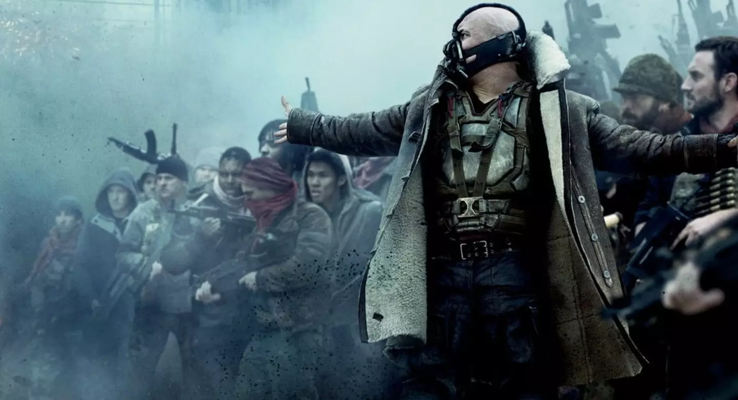 The actor later had to apologize for comparing working on The Dark Knight Rises to working at Starbucks.