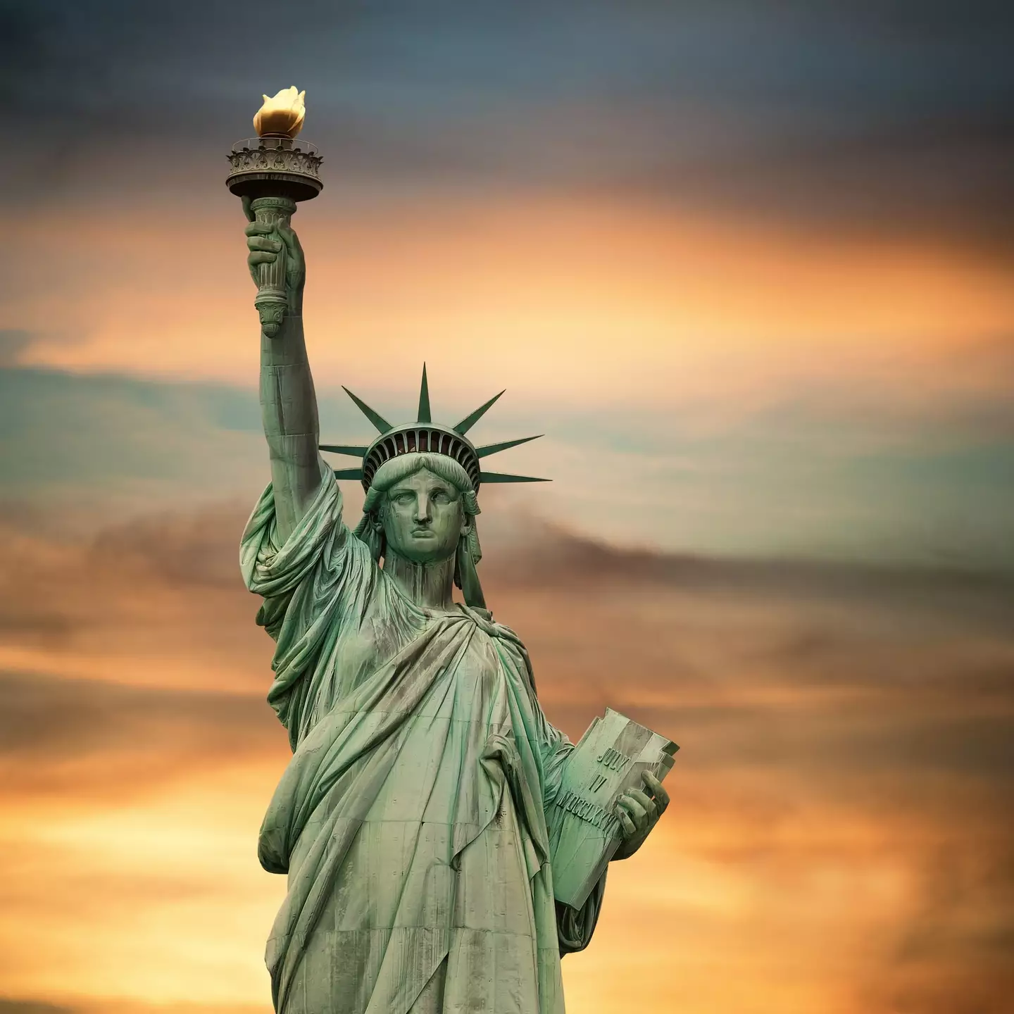 Imagine the Statue of Liberty hurtling towards Earth from tens of thousands of miles away (Getty Images)