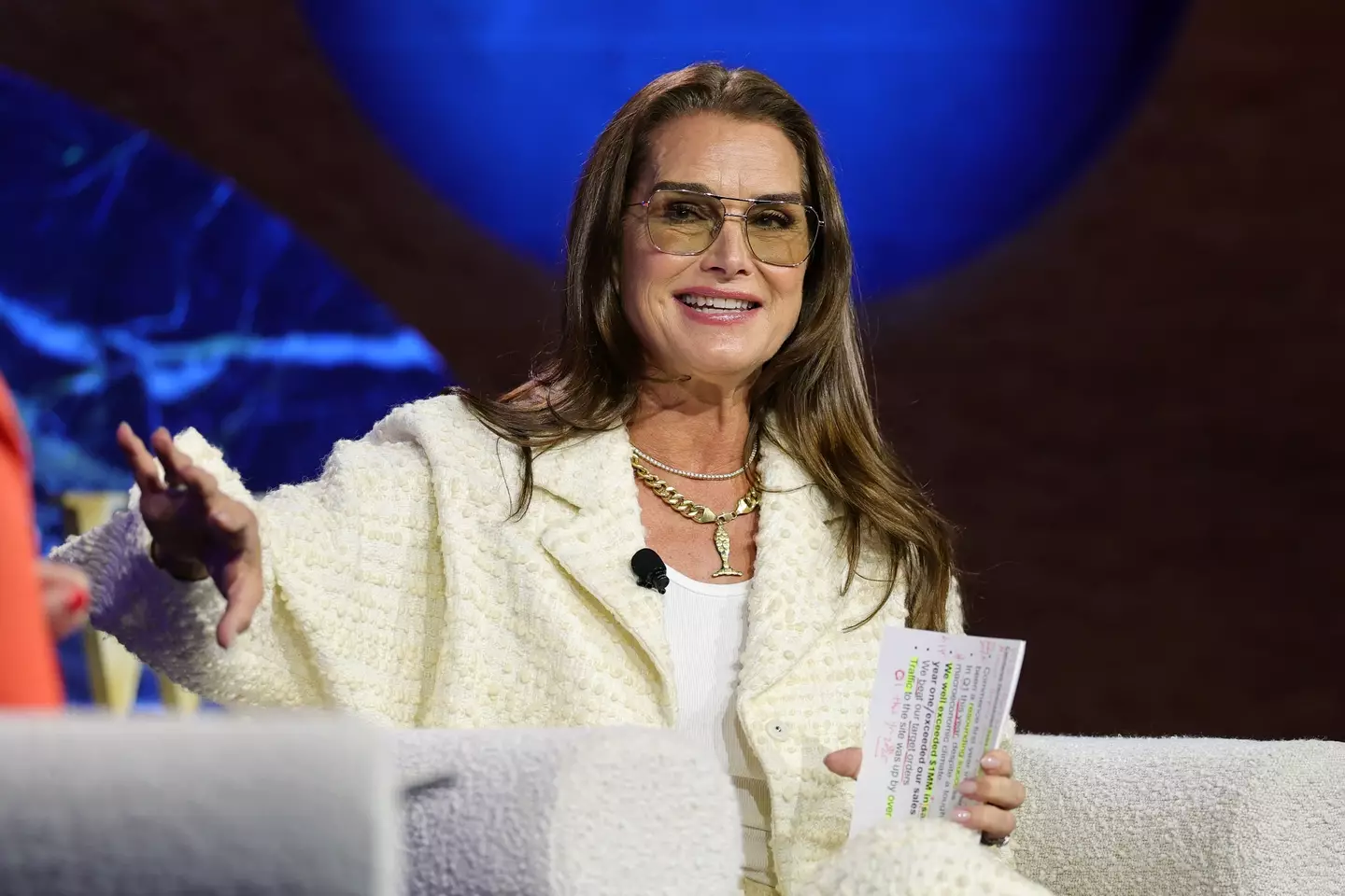 Brooke Shields explained her reasoning for leaving her jewelery to only one daughter(Dia Dipasupil/Getty Images)