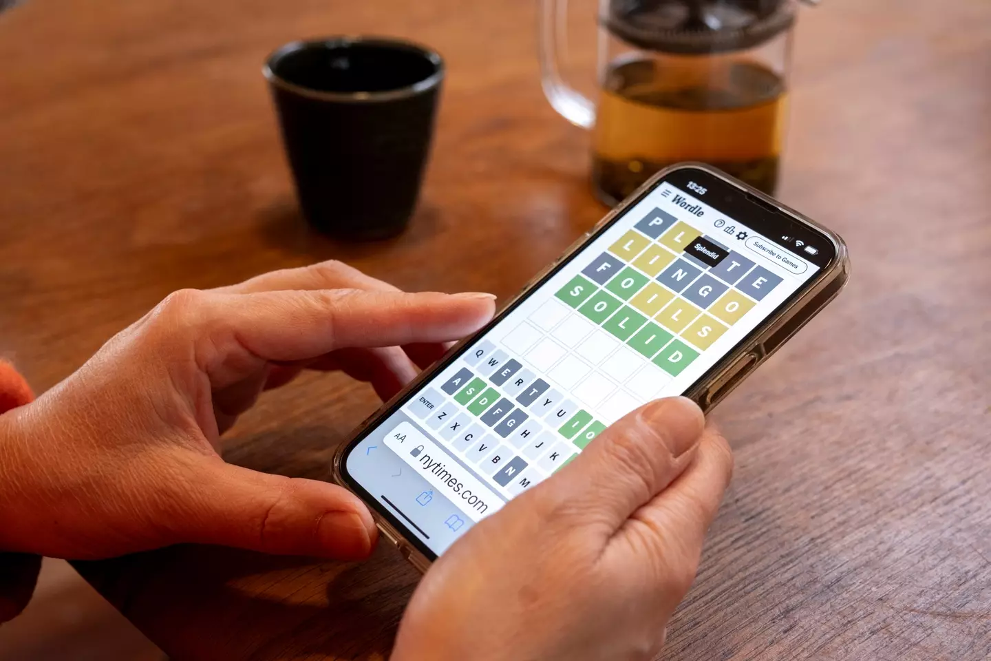 The Times has accused Worldle of causing 'confusion'. (Mike Kemp/In Pictures via Getty Images)