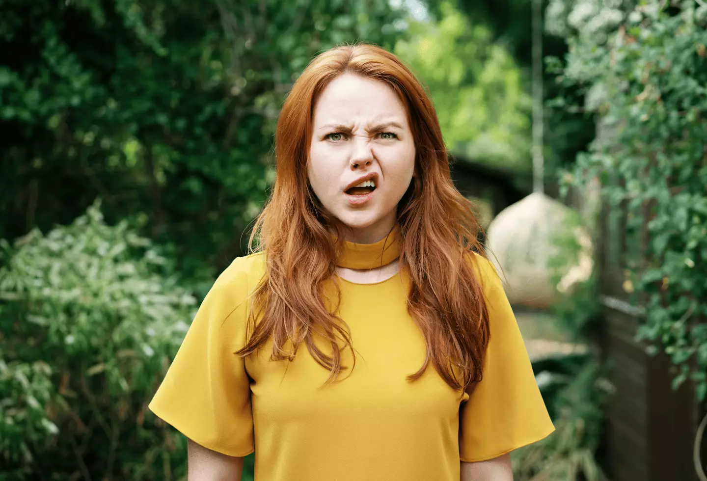 My face while trying to choose the correct letter.