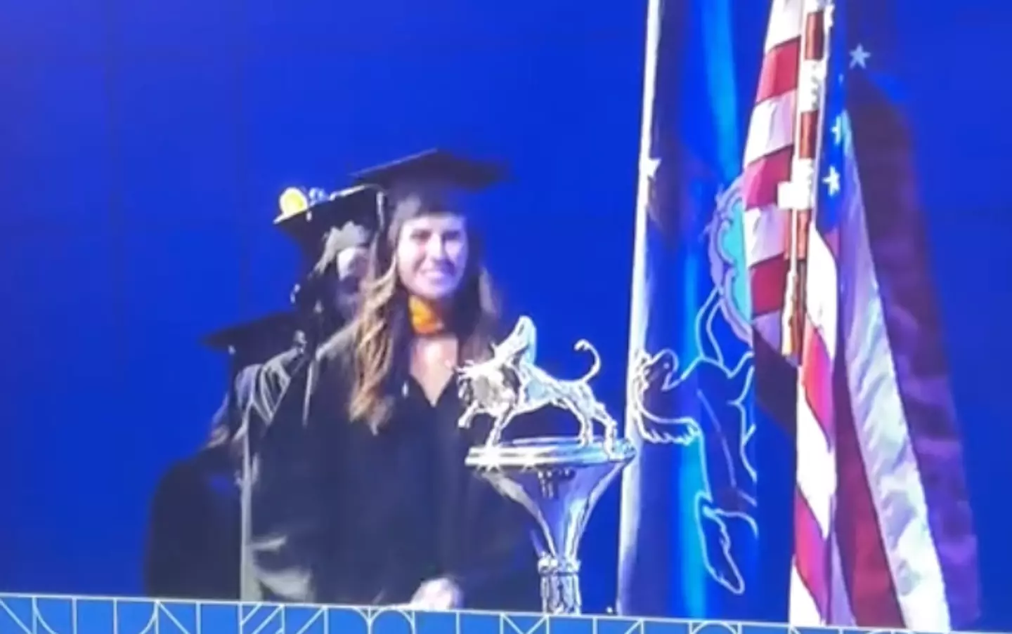 Hats off to the graduates who still smiled all the way despite the mispronunciation of their names (TikTok/ @colleenb415)
