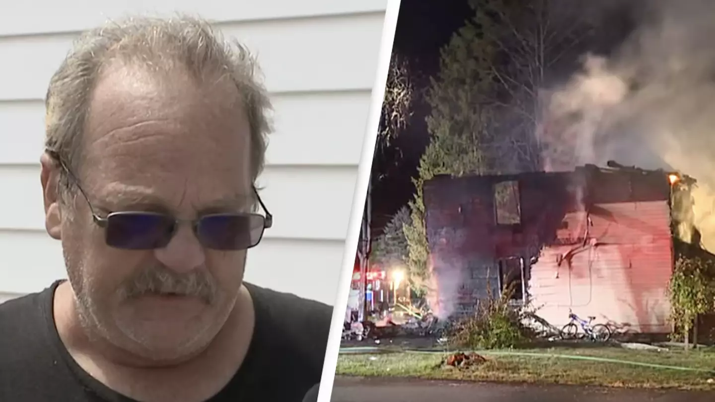 Volunteer firefighter describes not being able to save 10 members of his family from blaze