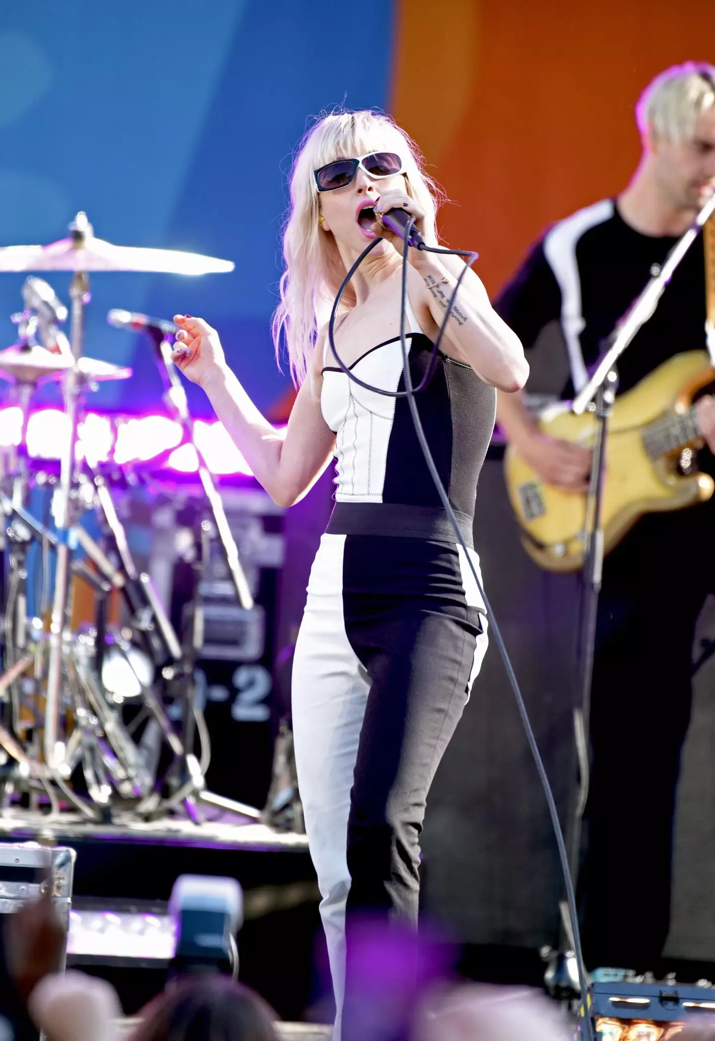 Hayley Williams performing back in 2017.