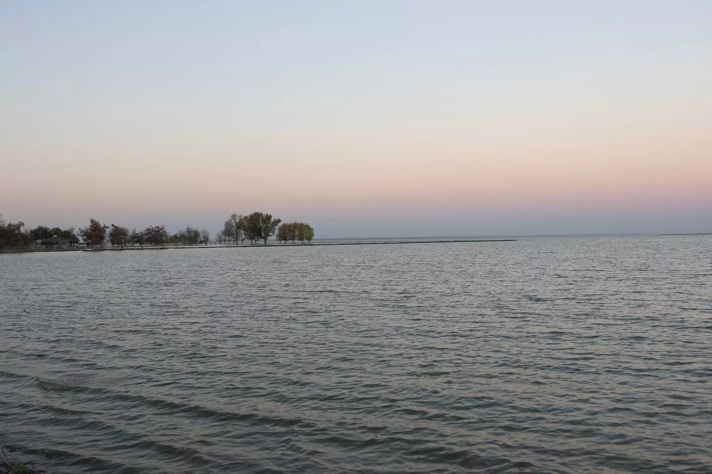 The lake has now returned.