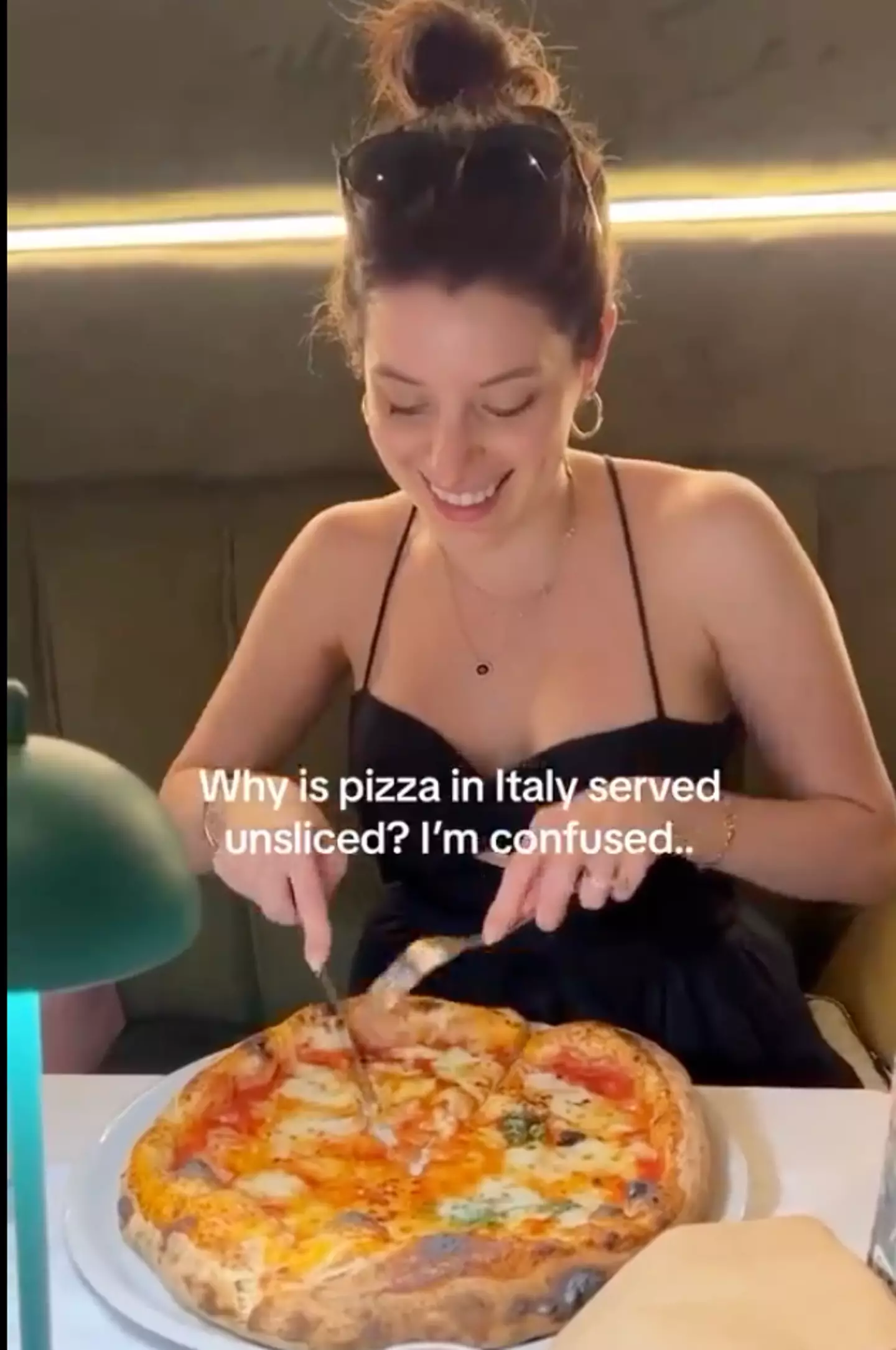Have you ever wondered why if you go to an authentic Italian restaurant the pizza you order isn’t sliced?