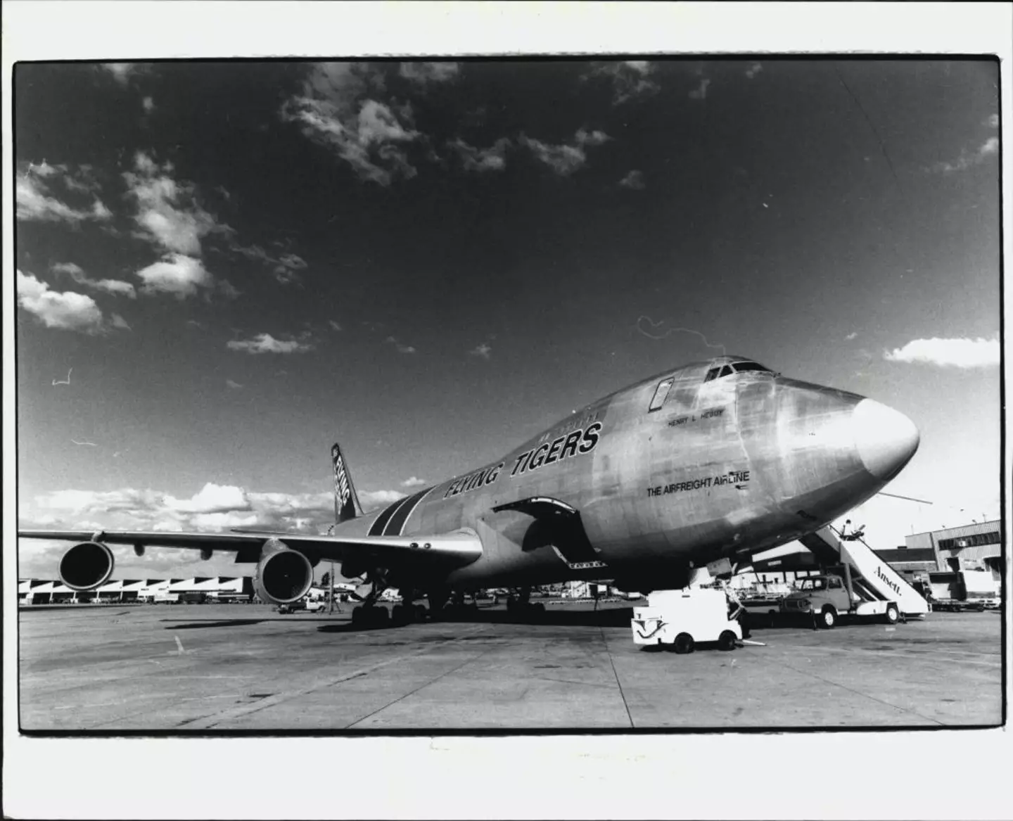The Flying Tigers Line crashed just nine miles south east of its destination (Paul Wright/Fairfax Media via Getty Images)