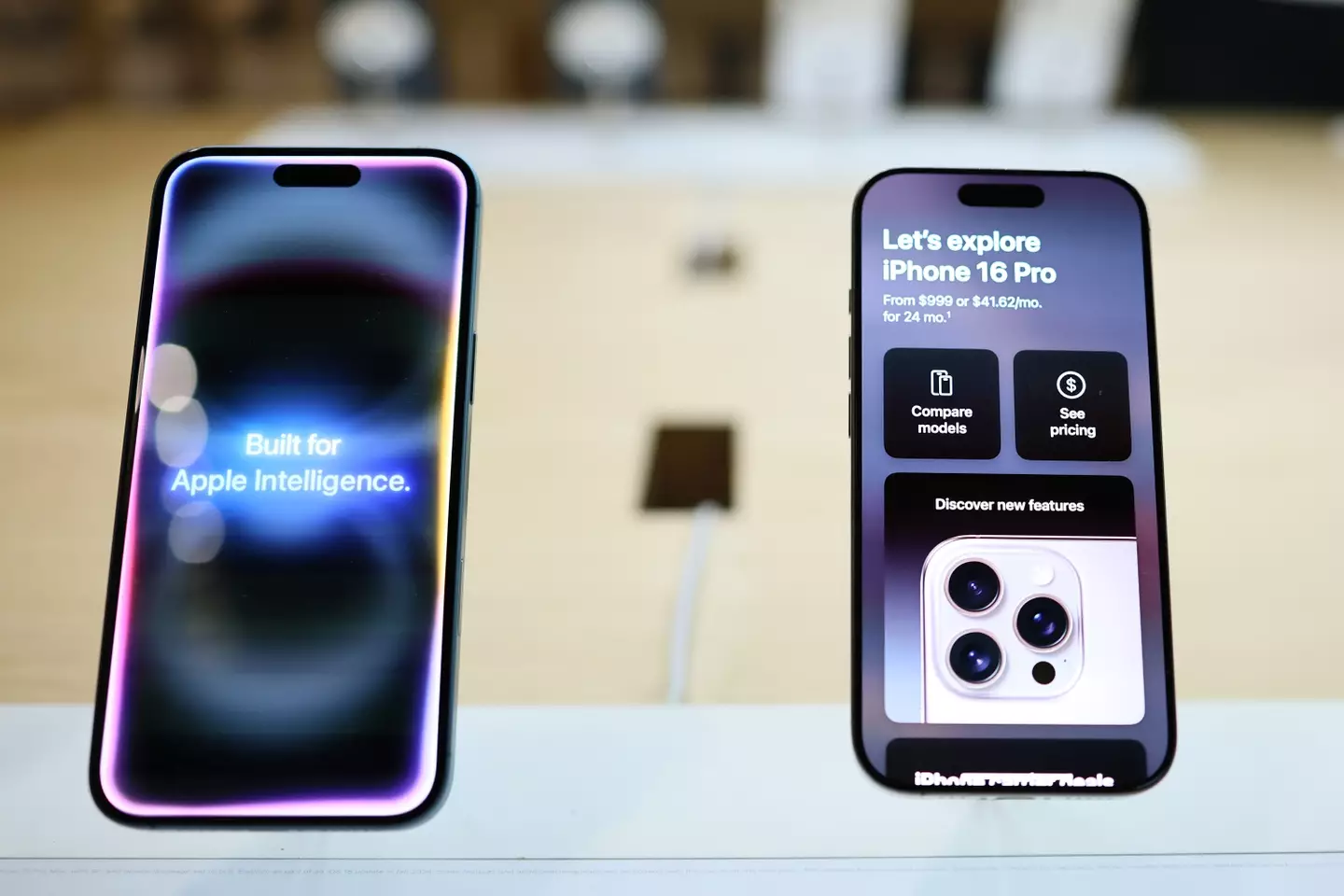 Experts have warned that iPhone costs would skyrocket if it was produced in the US(Michael M. Santiago/Getty Images)