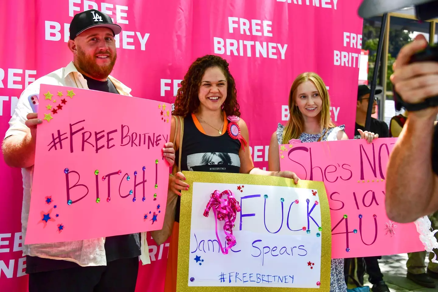 Free Britney supporters (Alamy)