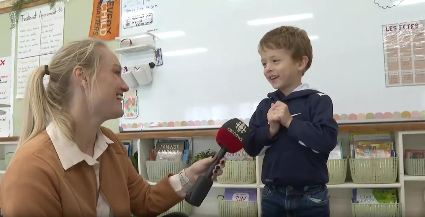 River Vandenberg found the letter (CBC)