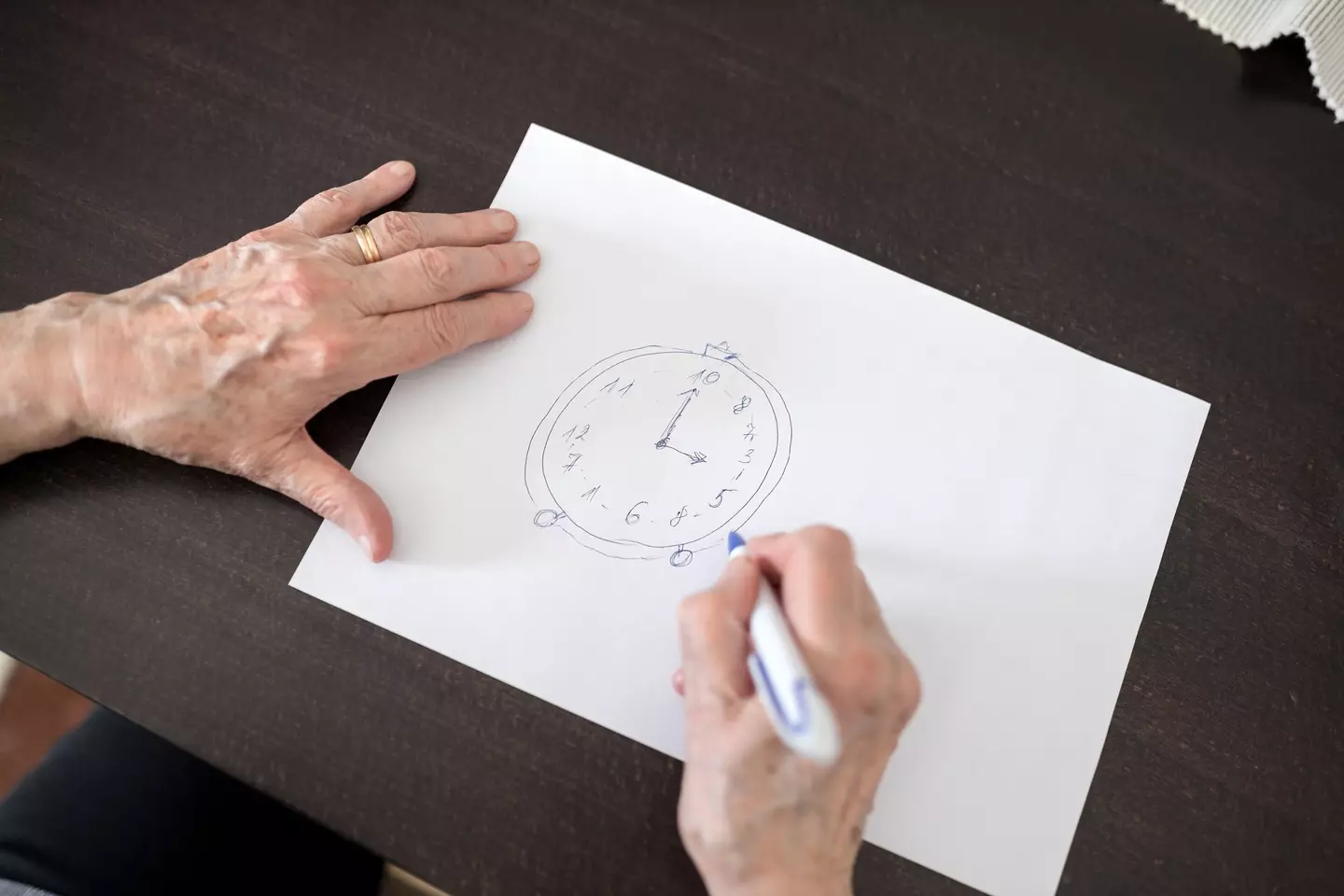 The clock-drawing test is designed to gauge the mental capacity of someone you believe may have dementia (Getty stock)