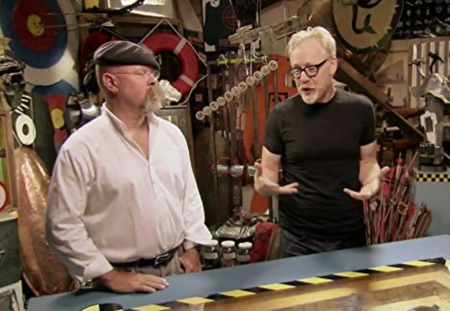 An episode of MythBusters helped prove Galvin's innocence (Discovery Channel)