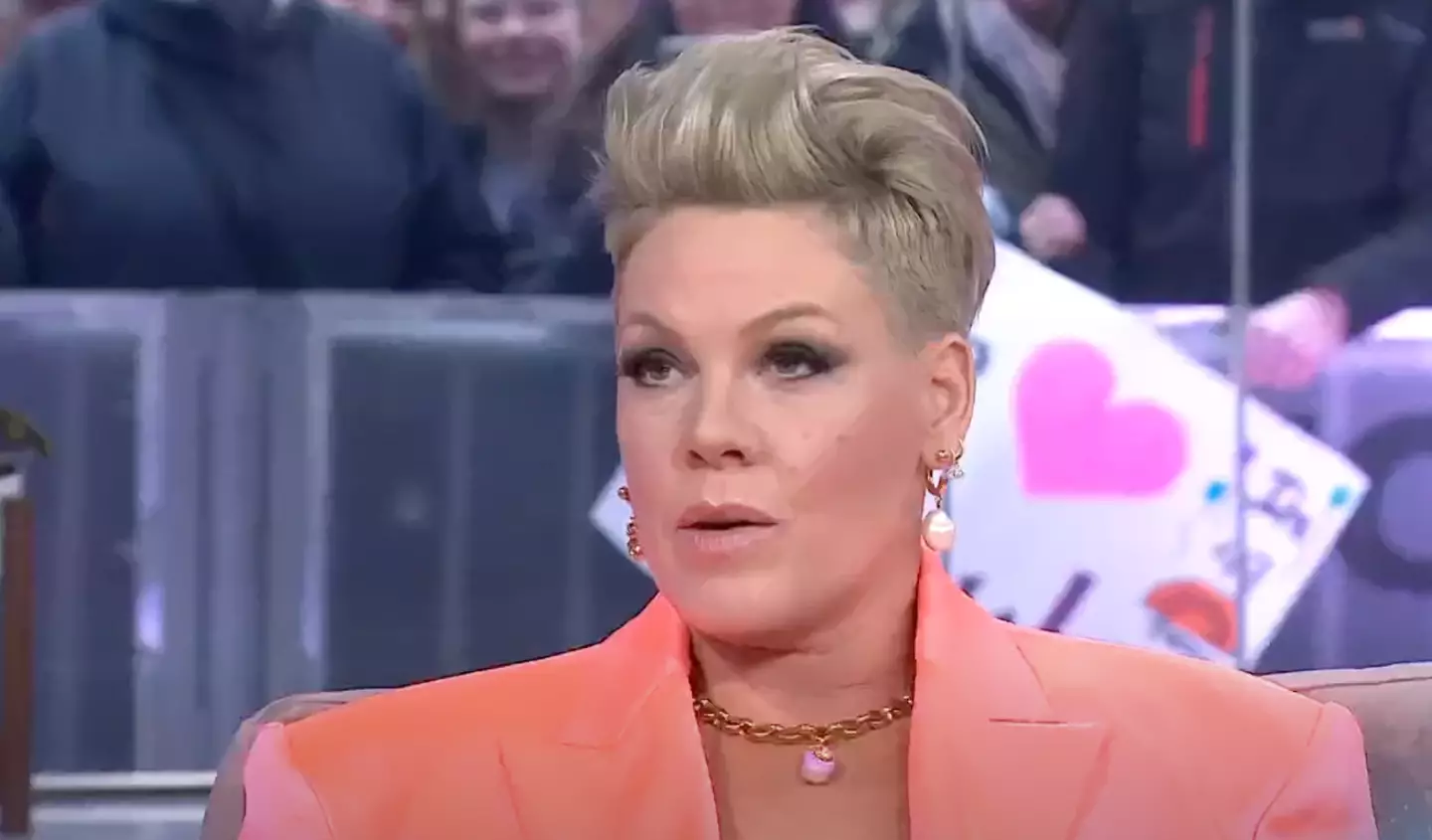 Pink spoke about the forthcoming tour on Today.