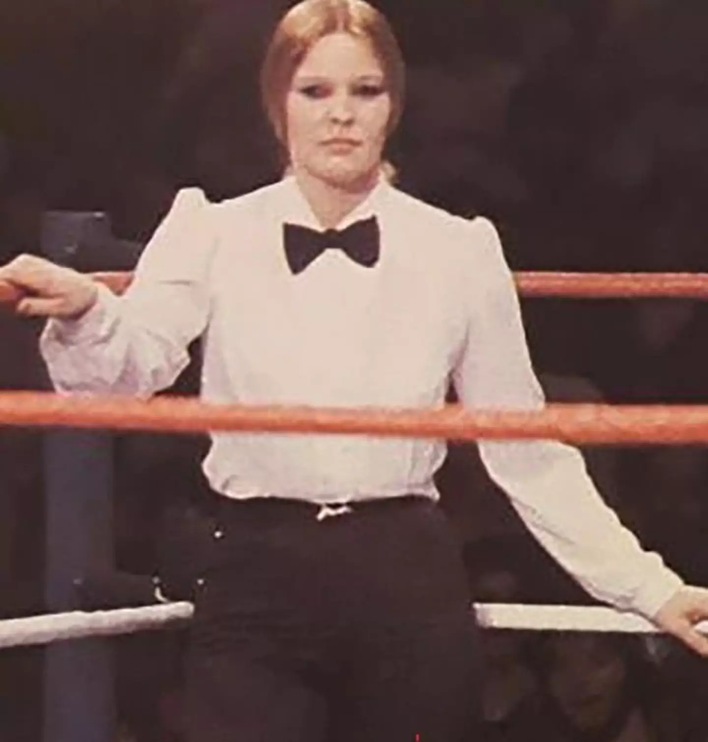 Rita Chatterton was WWE's first female referee.