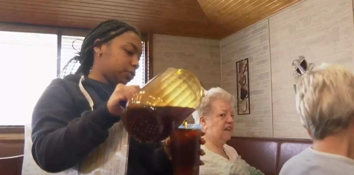 Tayler Sullivan is a server at Delano's Diner.