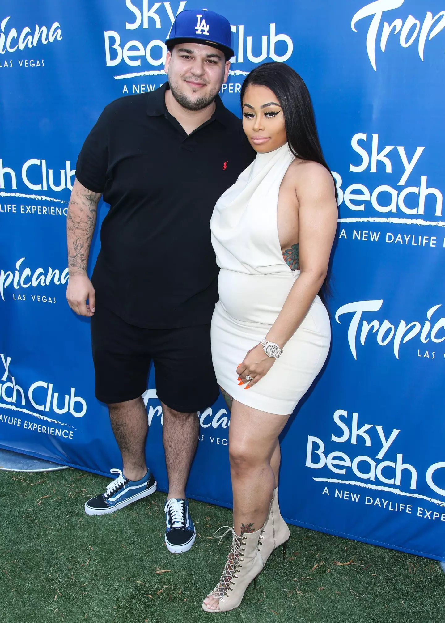 Rob Kardashian and Blac Chyna in 2020.