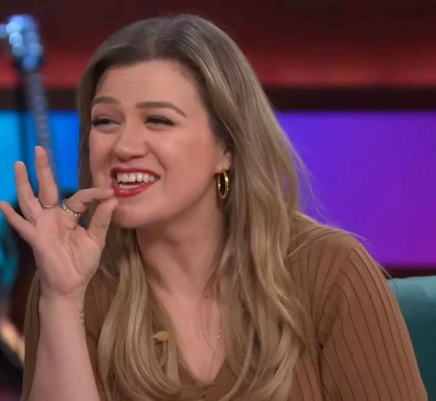 Kelly Clarkson claimed that the star's transformation was 'slight'.