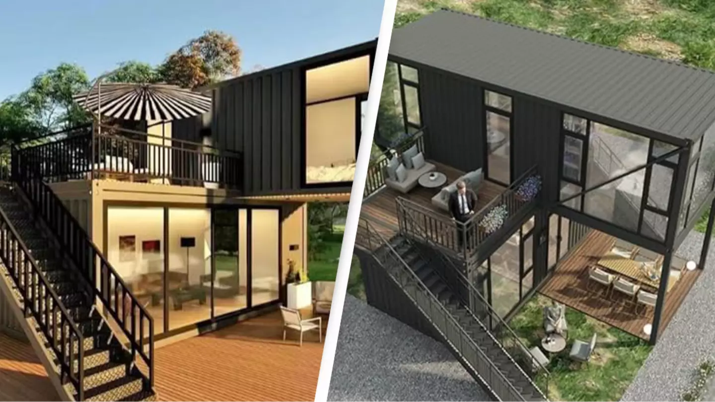 Amazon is selling tiny two-story house that can last up to 20 years for just $27,990