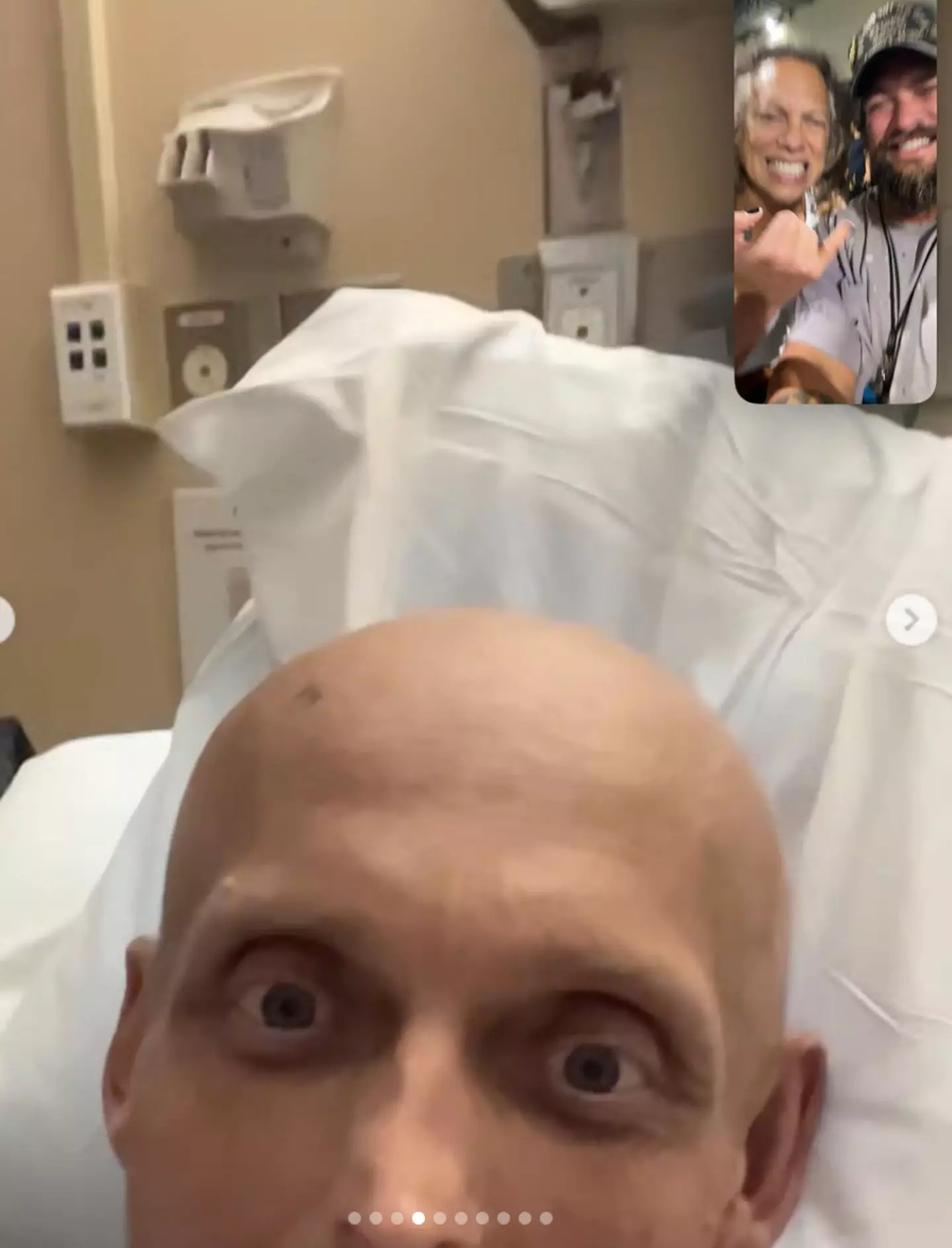 The A-Lister called Snyder from the epic gig so he could meet his heroes.