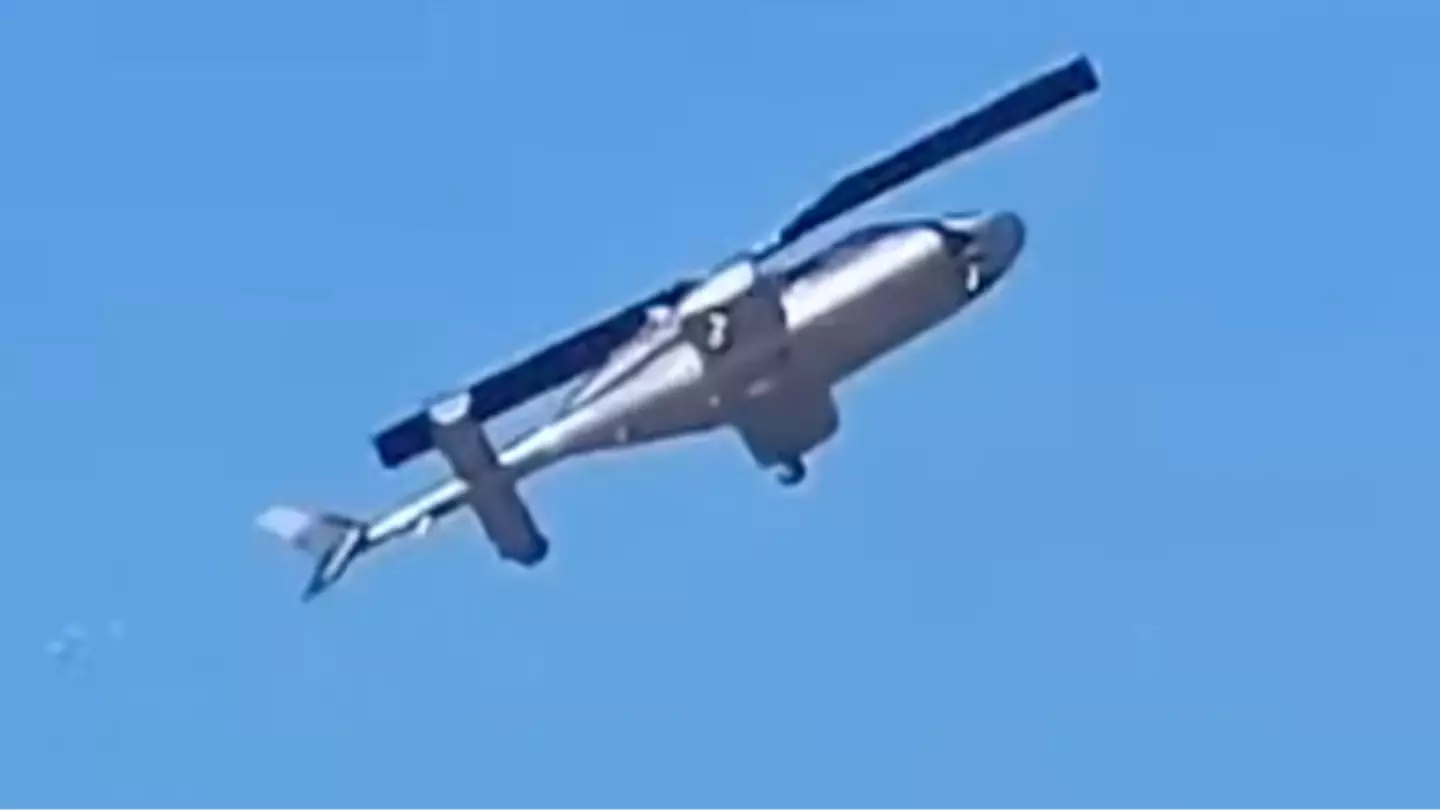 Terrifying footage shows helicopter spinning out of control and crashing on California beach