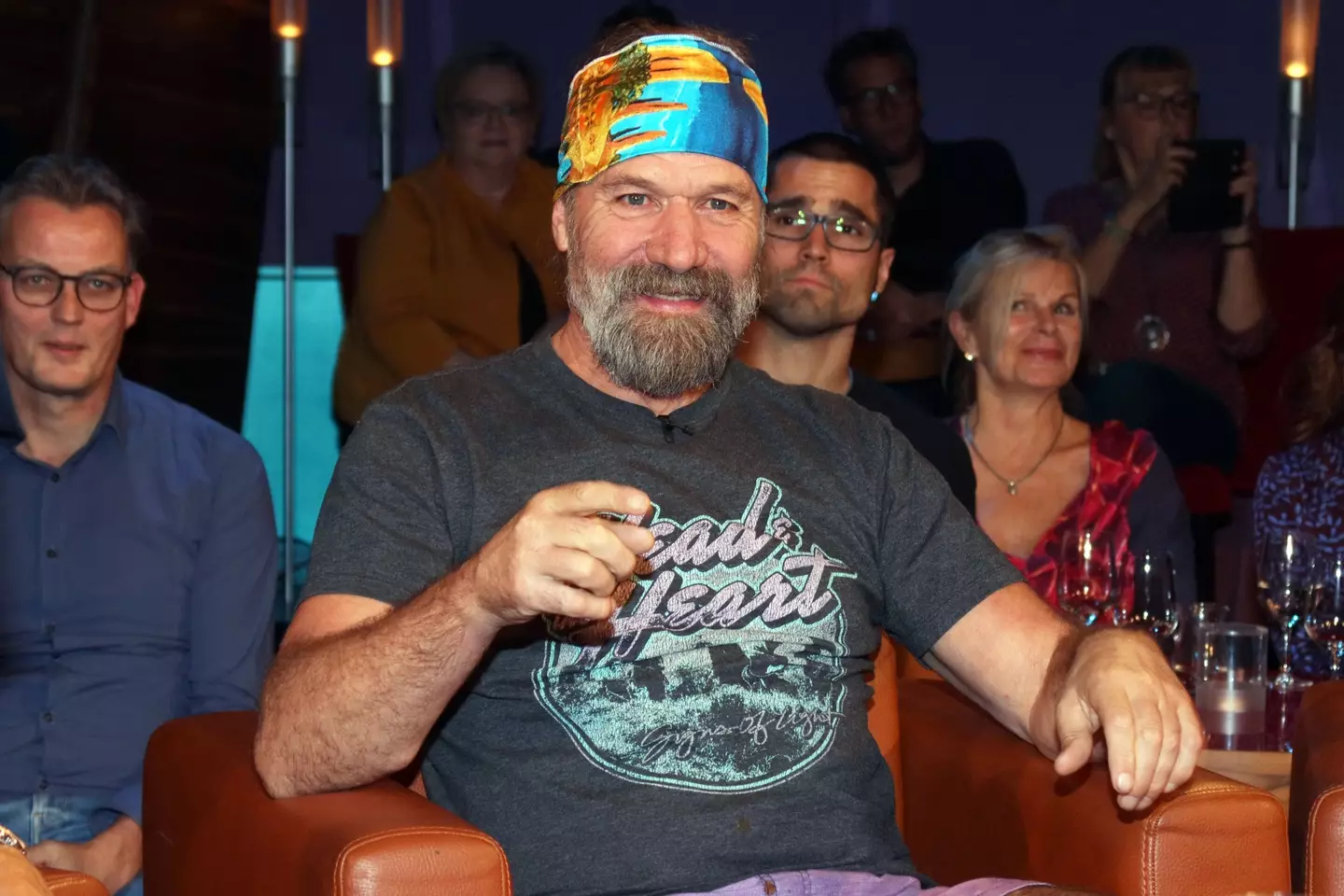 Wim Hof isn't fazed by cold weather (Tristar Media/Getty Images)
