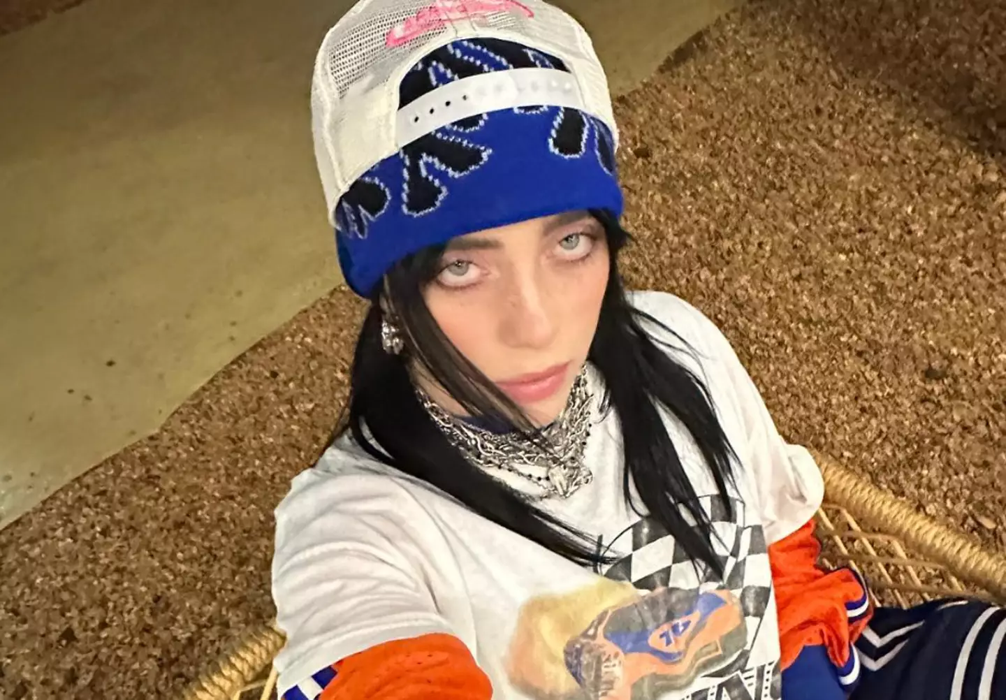 Billie Eilish has at least three tattoos.