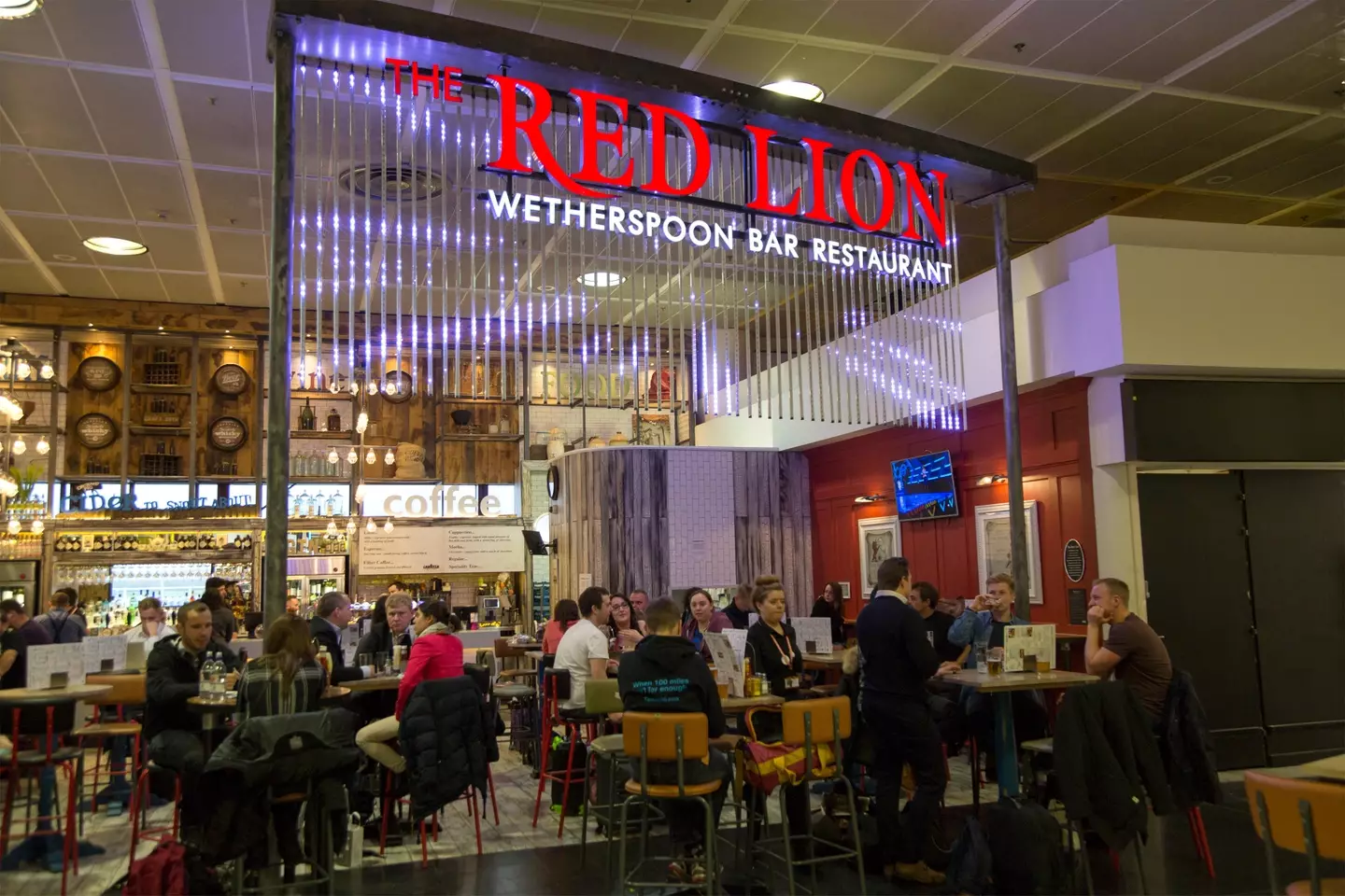 Gatwick's Wetherspoon.