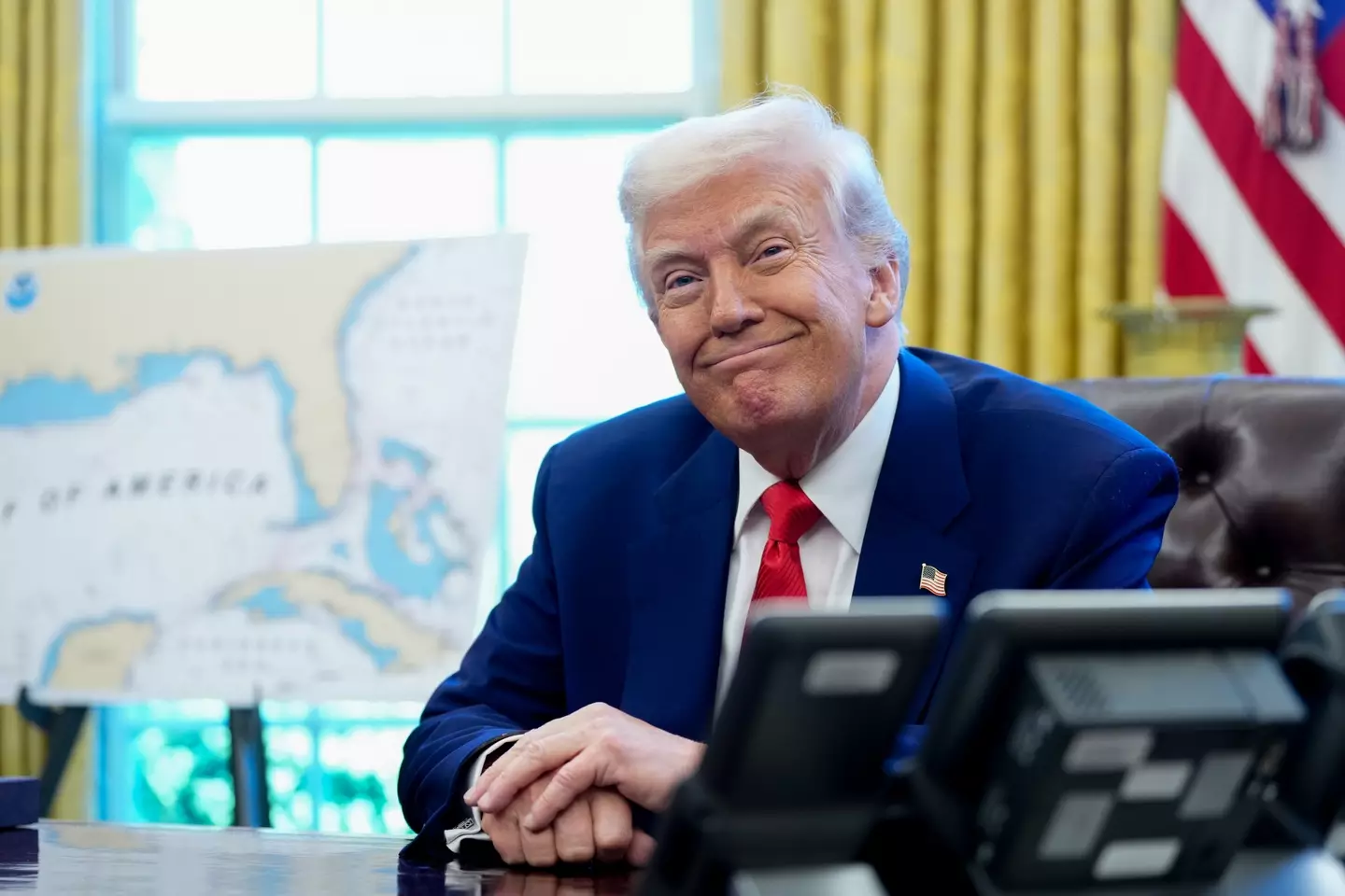 Donald Trump has issued a huge crackdown on illegal immigration into the US (Chris Kleponis/CNP/Bloomberg via Getty Images)