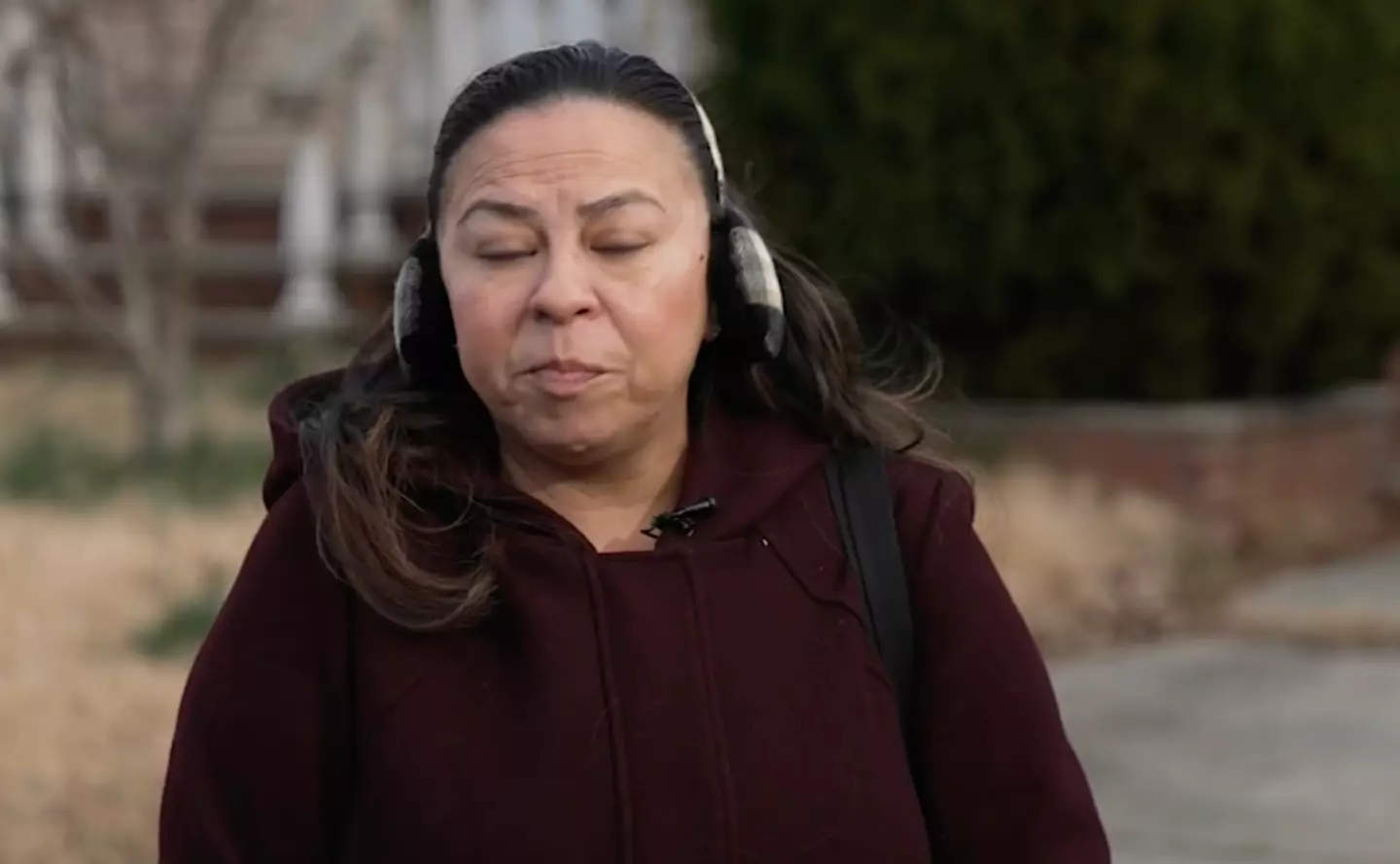 Adel Andaloro claims the squatters have been there since February.