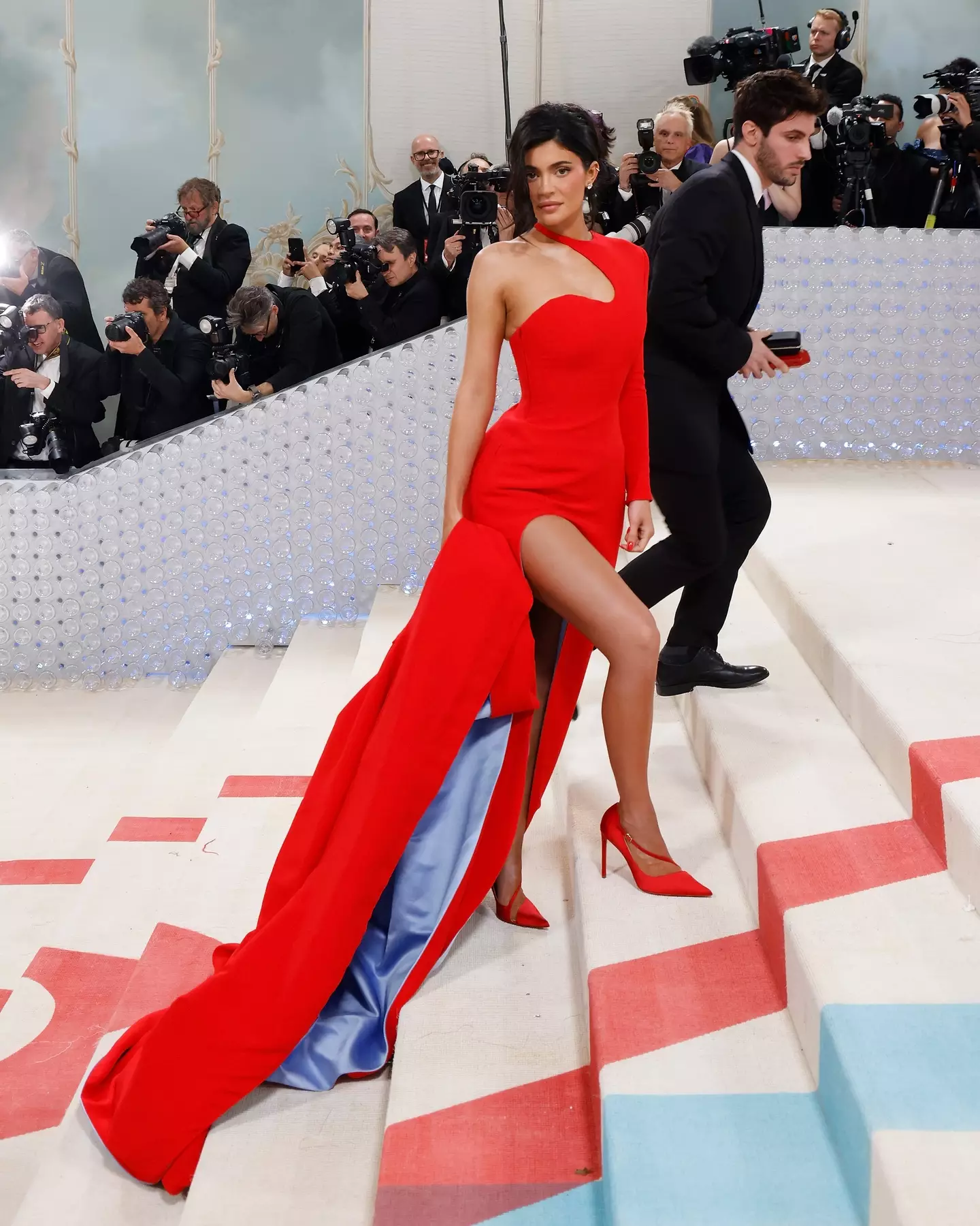 The model went viral for his appearance at the 2023 Met Gala. (Taylor Hill/Getty Images)