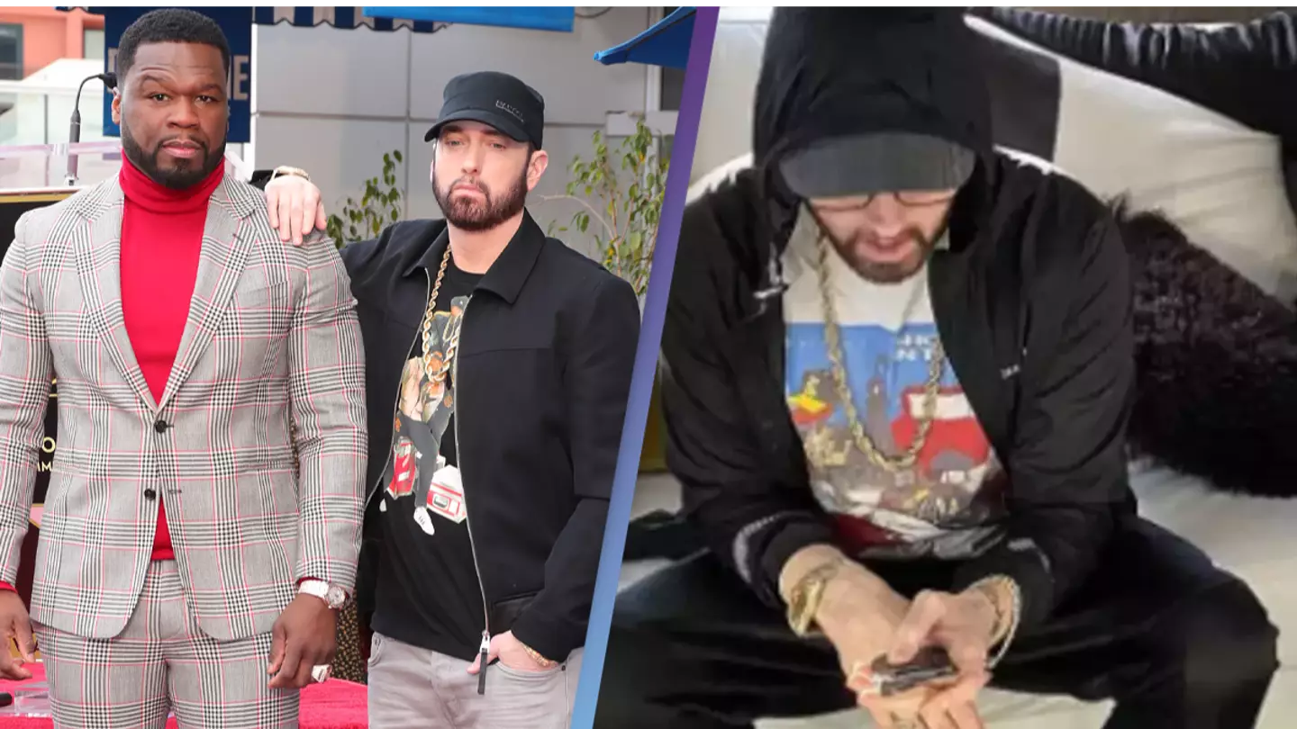 50 Cent comparte mensajes de texto al azar con contenido X que le envía Eminem y que lo dejan sin palabras