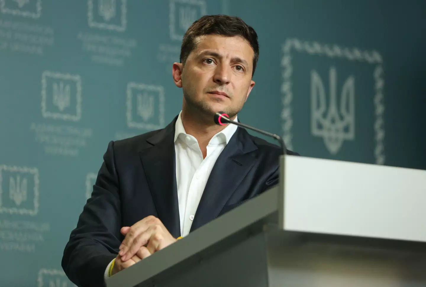 Ukrainian President Volodymyr Zelensky (Alamy) 