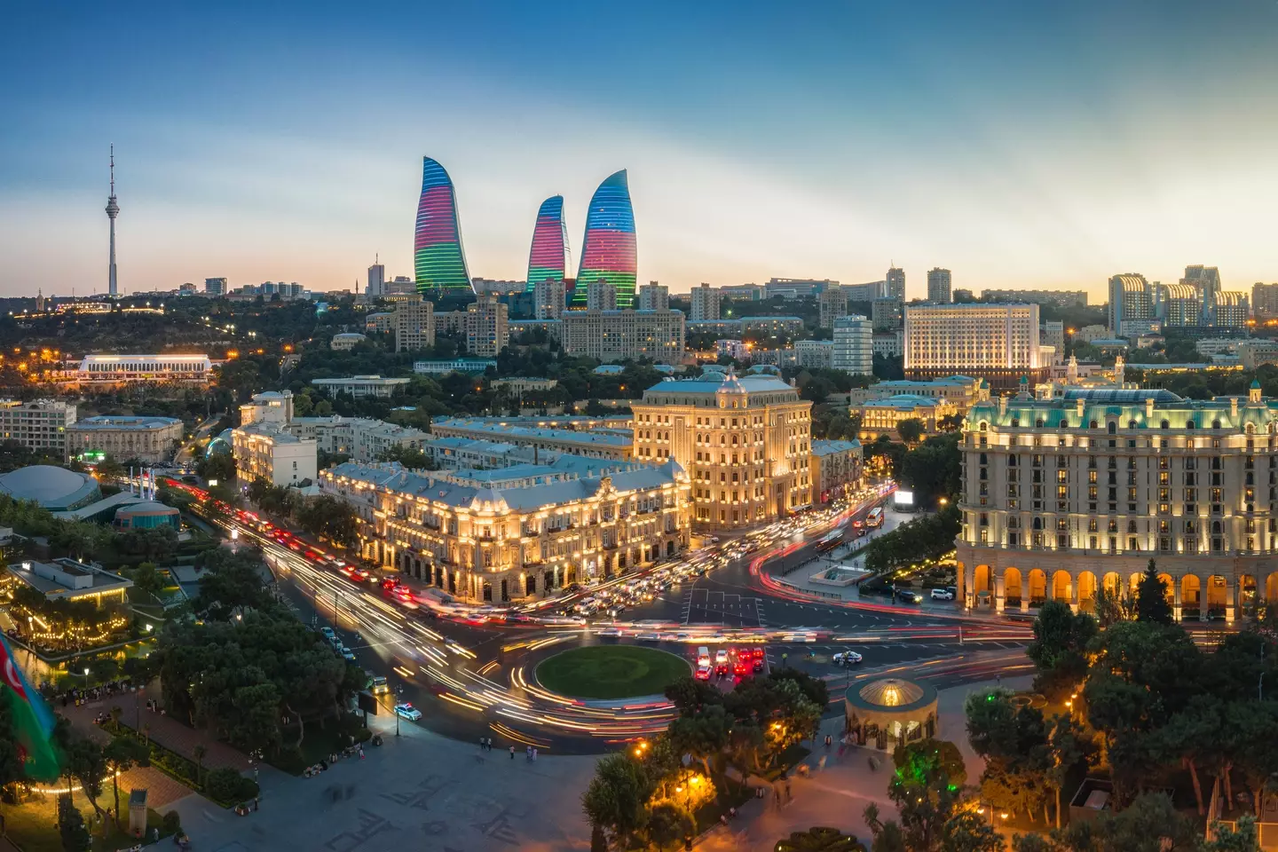 The islands sat just 25km south of Baku (Getty Stock Image)